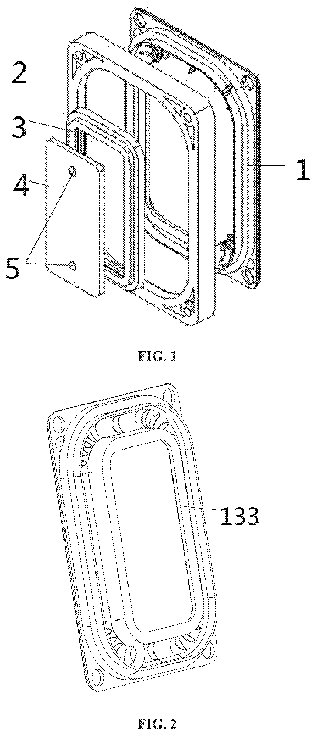 Patent US11780131 — Passive horn integrally formed by using thermoplastic vulcanized rubber and preparation method thereof — Figure 1