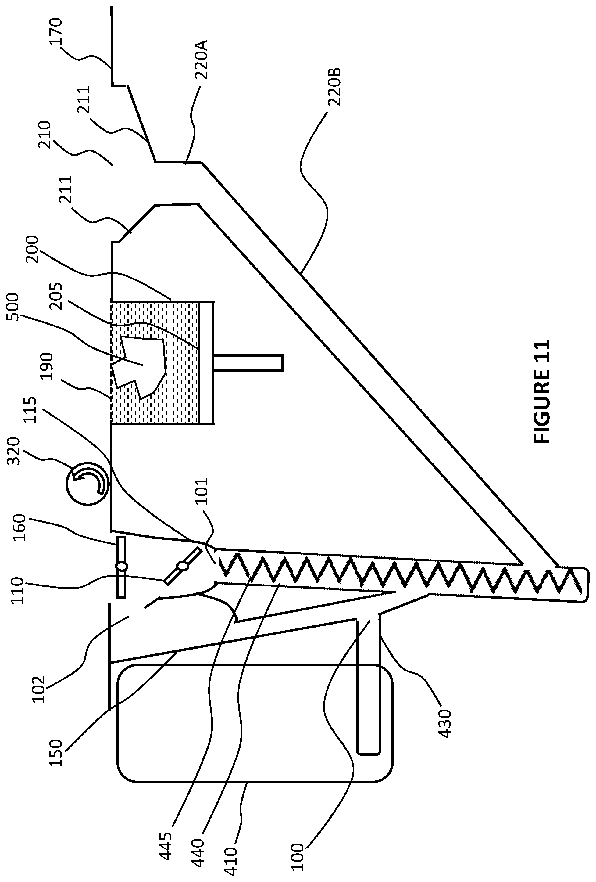 Patent US11780167 Figure 11 – Apparatus for the manufacture of three-dimensional objects