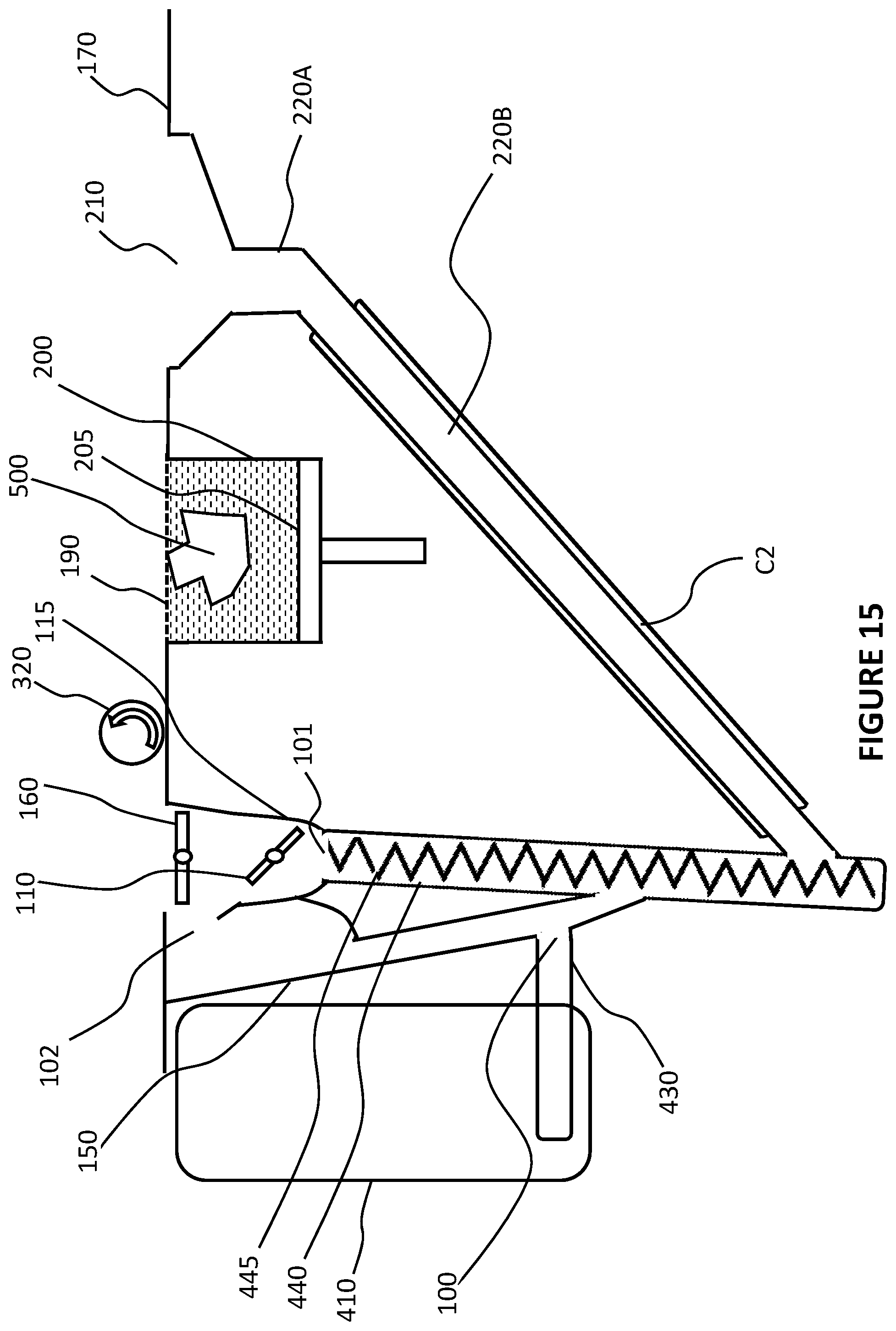 Patent US11780167 Figure 15 – Apparatus for the manufacture of three-dimensional objects