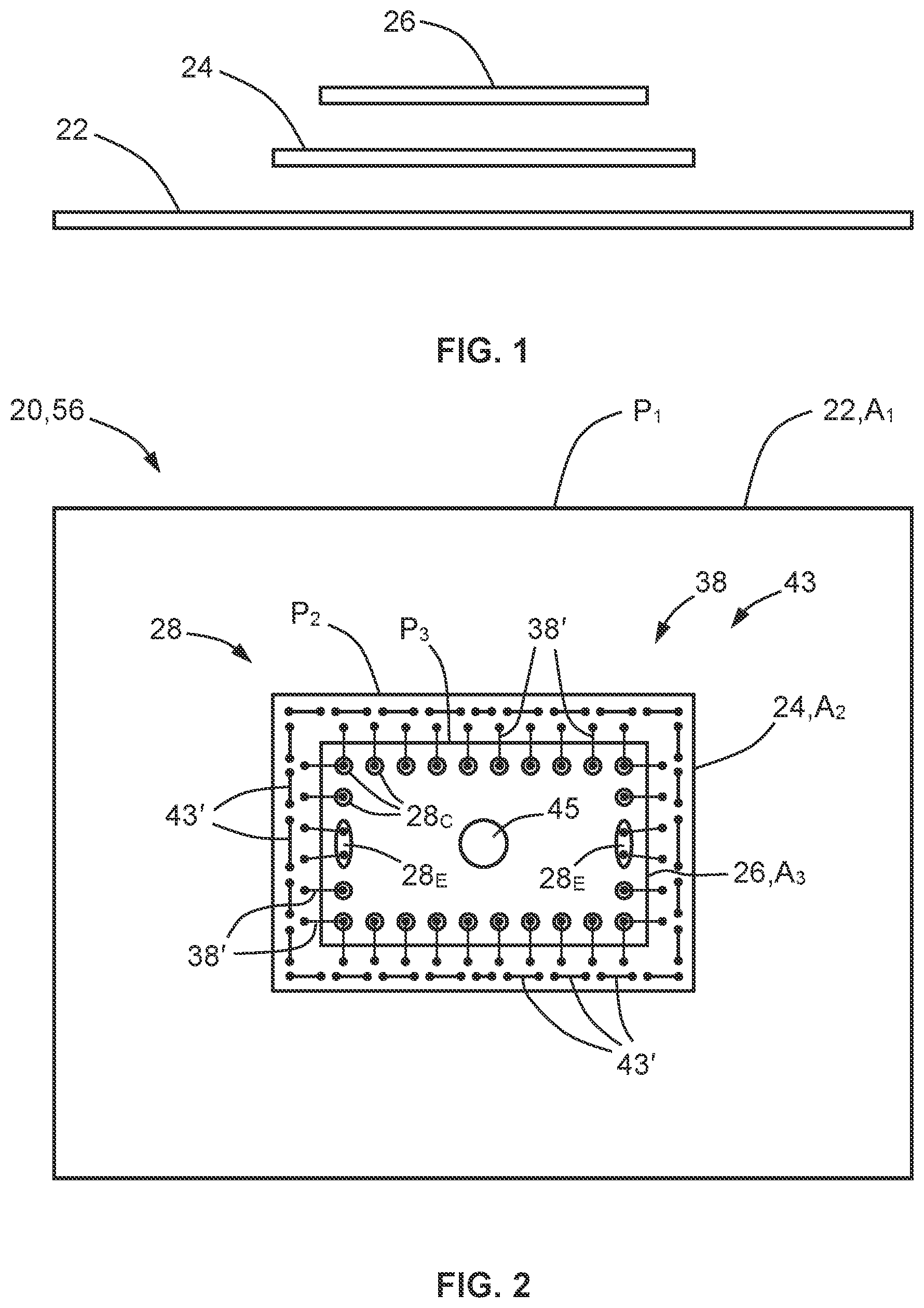 Patent US11780185 — Reinforced composite assemblies and methods of manufacturing the same — Figure 1