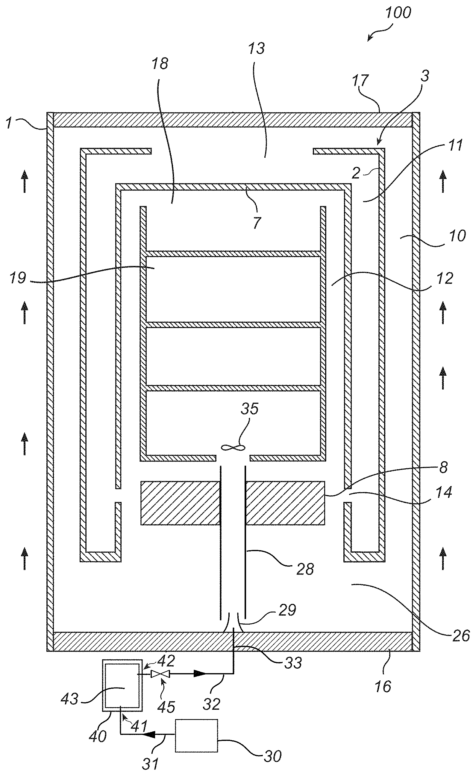 Patent US11780192 — Pressing arrangement — Figure 1