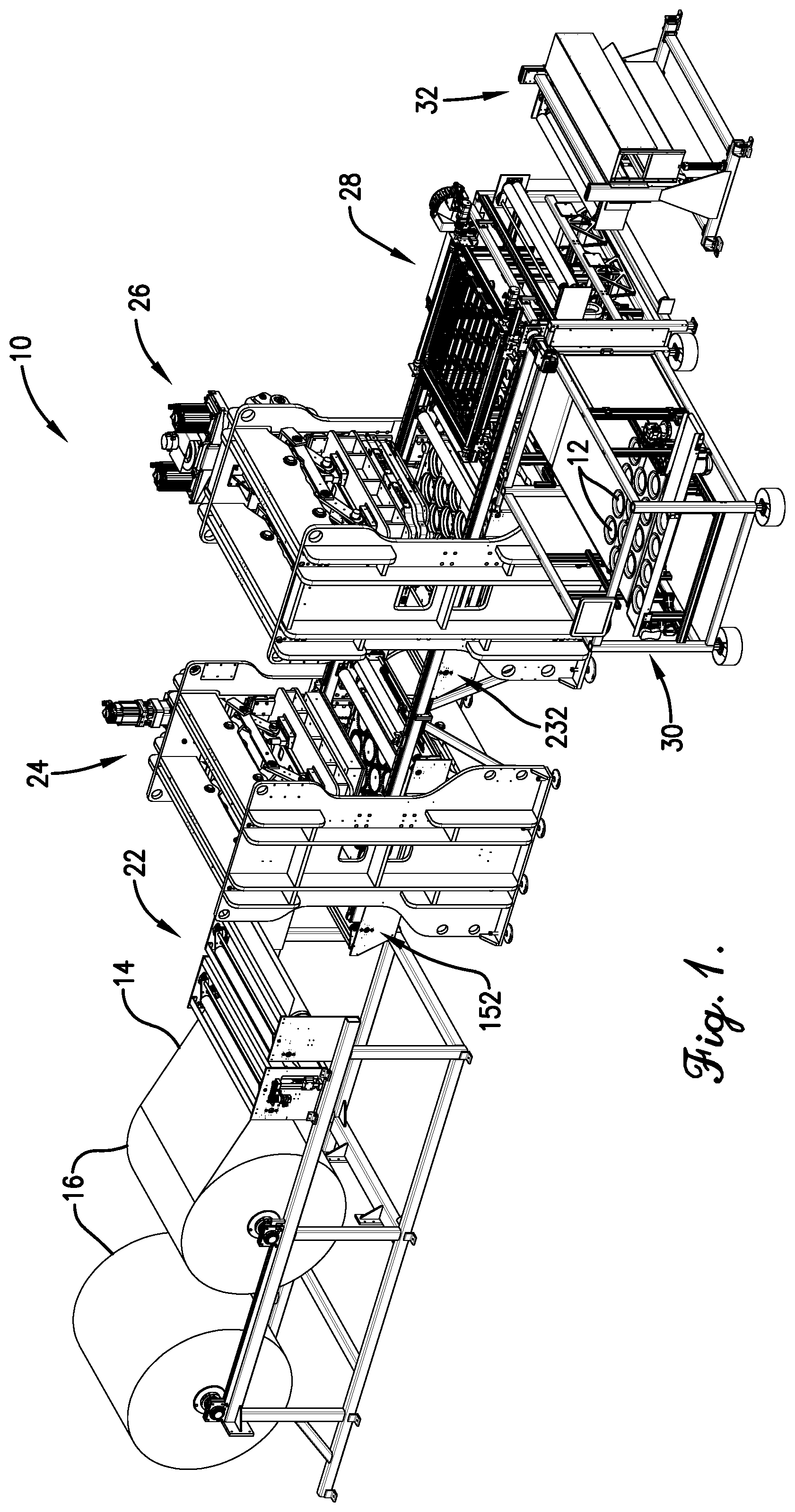 Patent US11780193 Figure 1 – Methods and systems for producing pressware