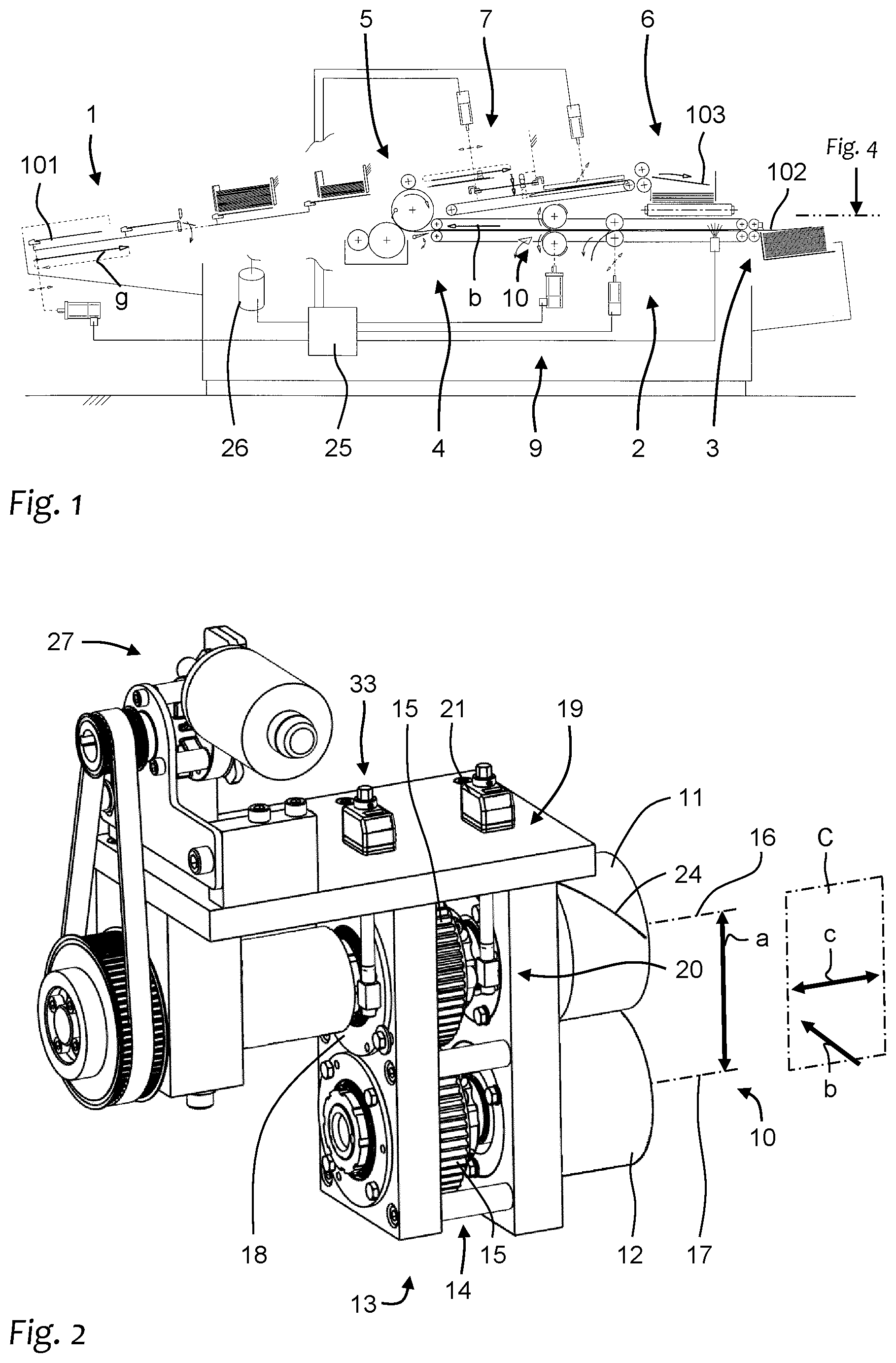 Patent US11780198 — Device for producing book covers, box lids or game boards — Figure 1