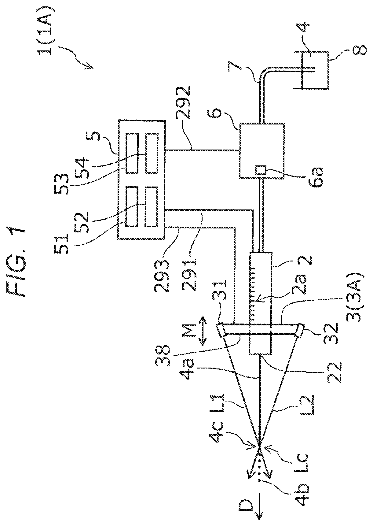Patent US11780221 — Liquid ejection device — Figure 1