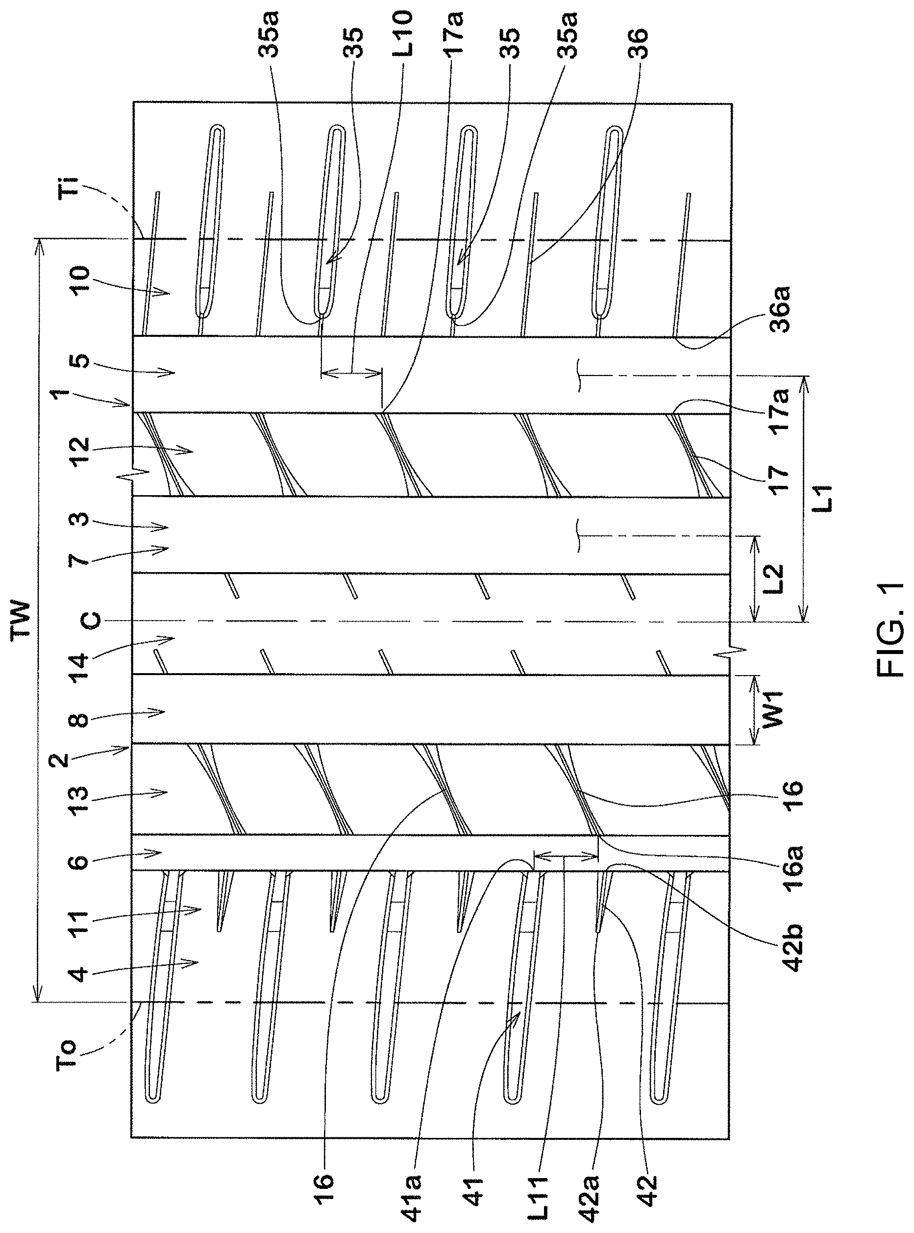 Patent US11780271 — Tire — Figure 1