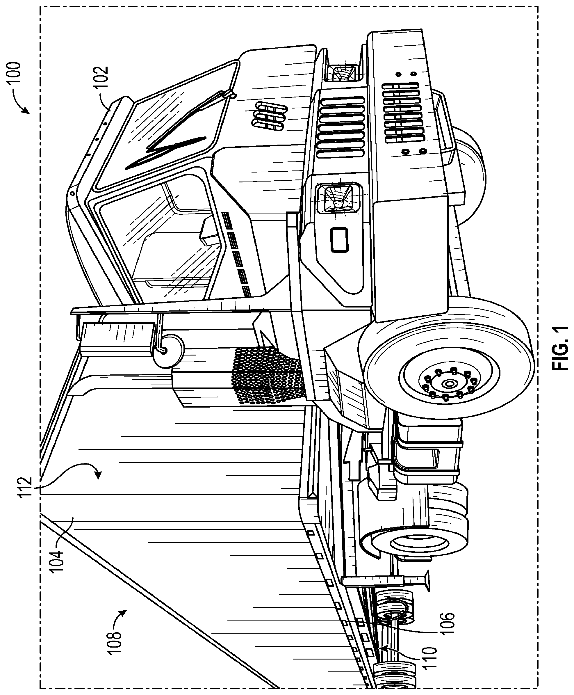 Patent US11780279 — Trailer visibility safety system — Figure 1