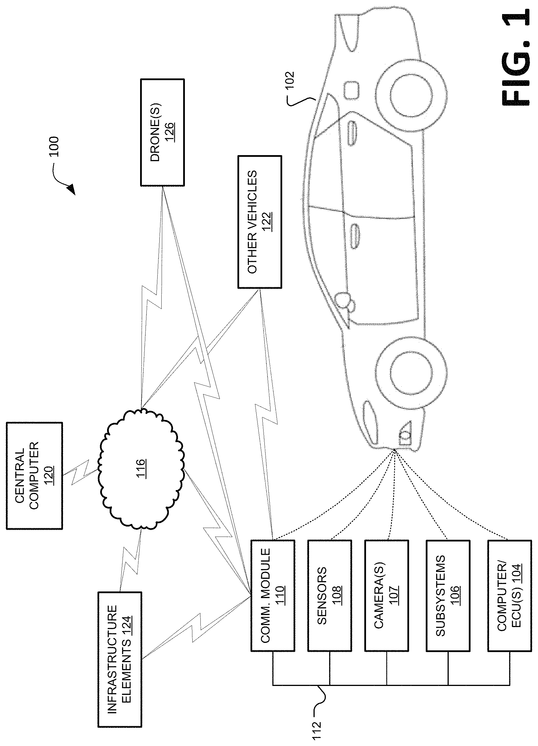 Patent US11780291 — Vehicle air conditioner drip valve diagnostics — Figure 1