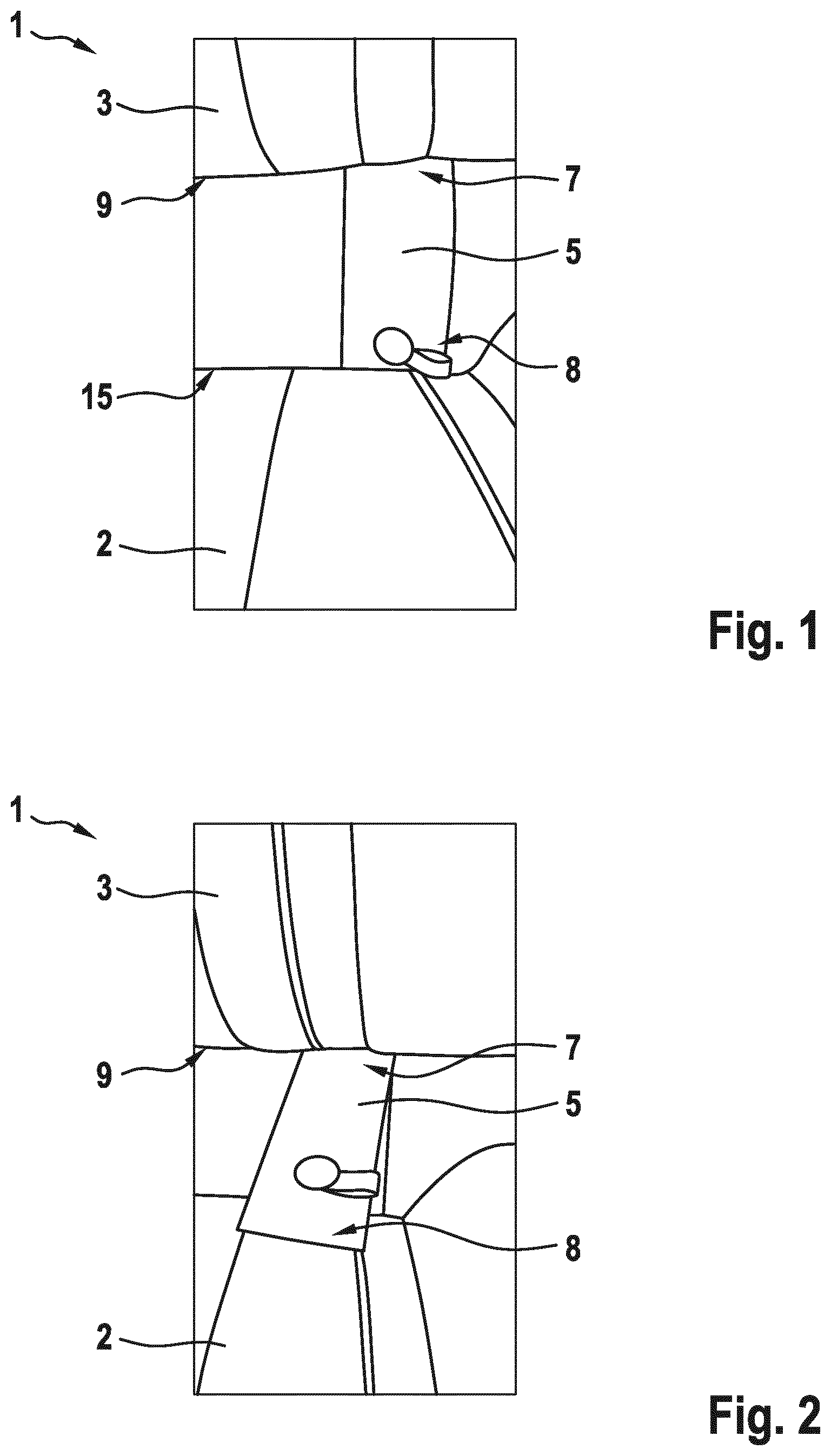 Patent US11780354 — Vehicle seat — Figure 1
