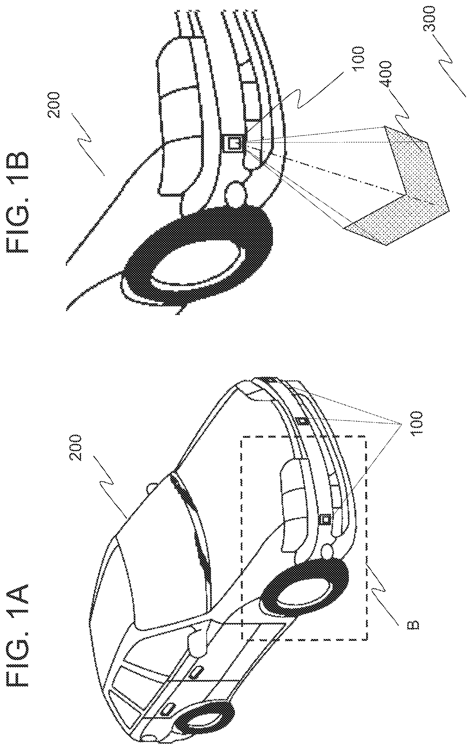 Patent US11780365 — Optical device and direction display device — Figure 1