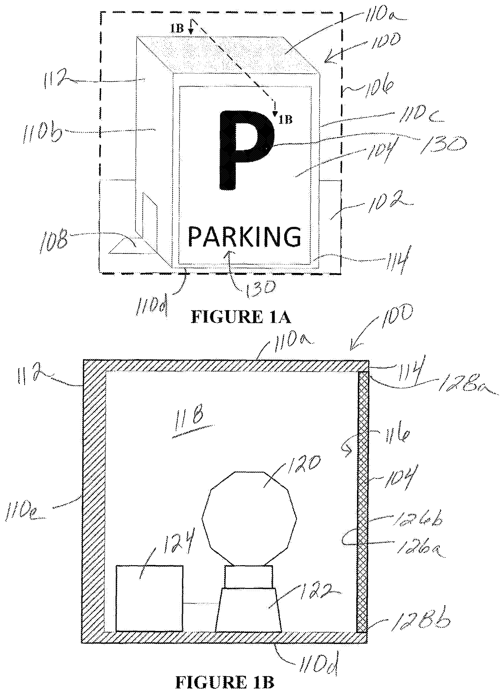 Patent US11780366 Figure 1 – Vehicle status indicator