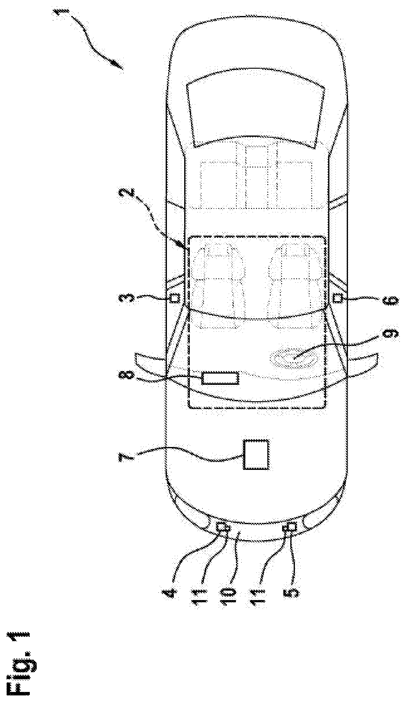 Patent US11780393 — Method and device for operating a safety system of a motor vehicle, and safety system for a motor vehicle — Figure 1