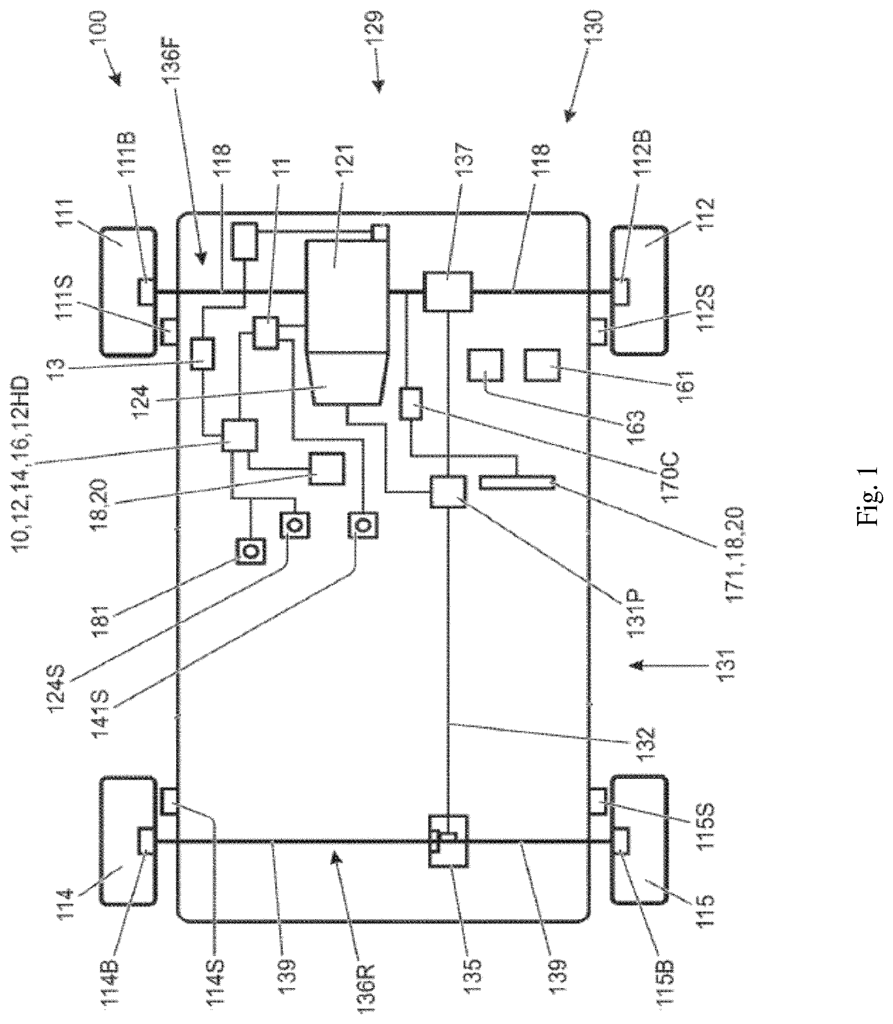 Patent US11780437 — Controlling movement of a vehicle — Figure 1