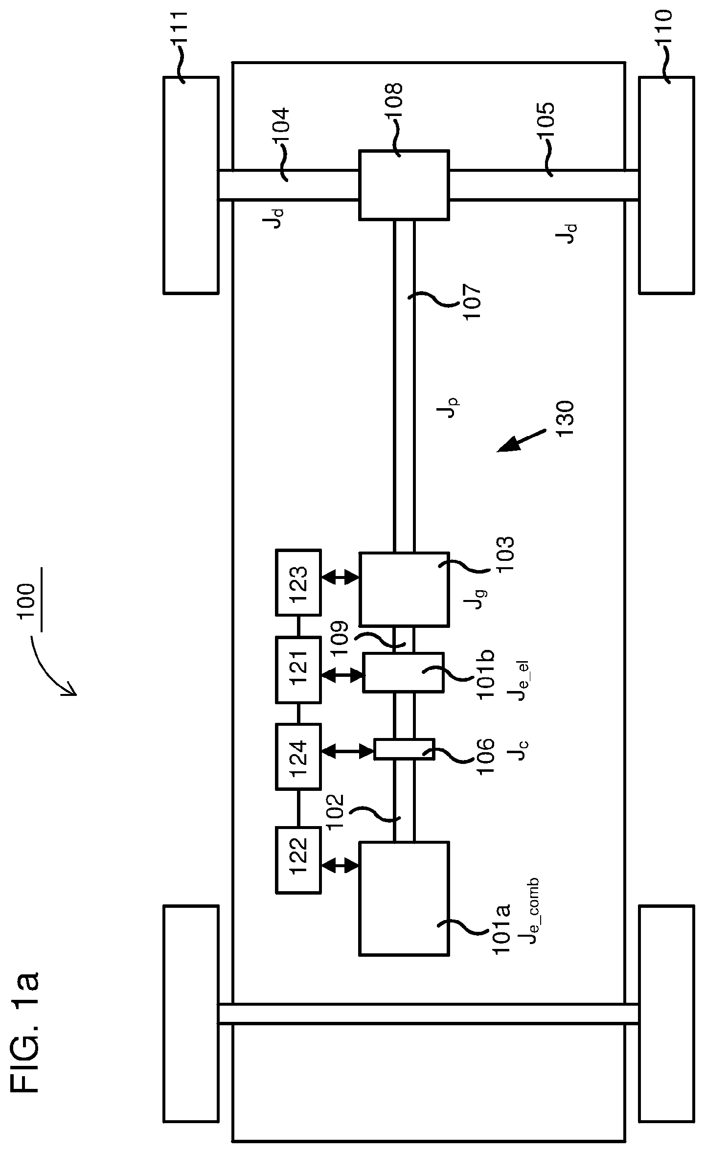 Patent US11780443 — Method and system for controlling at least one electrical machine — Figure 1