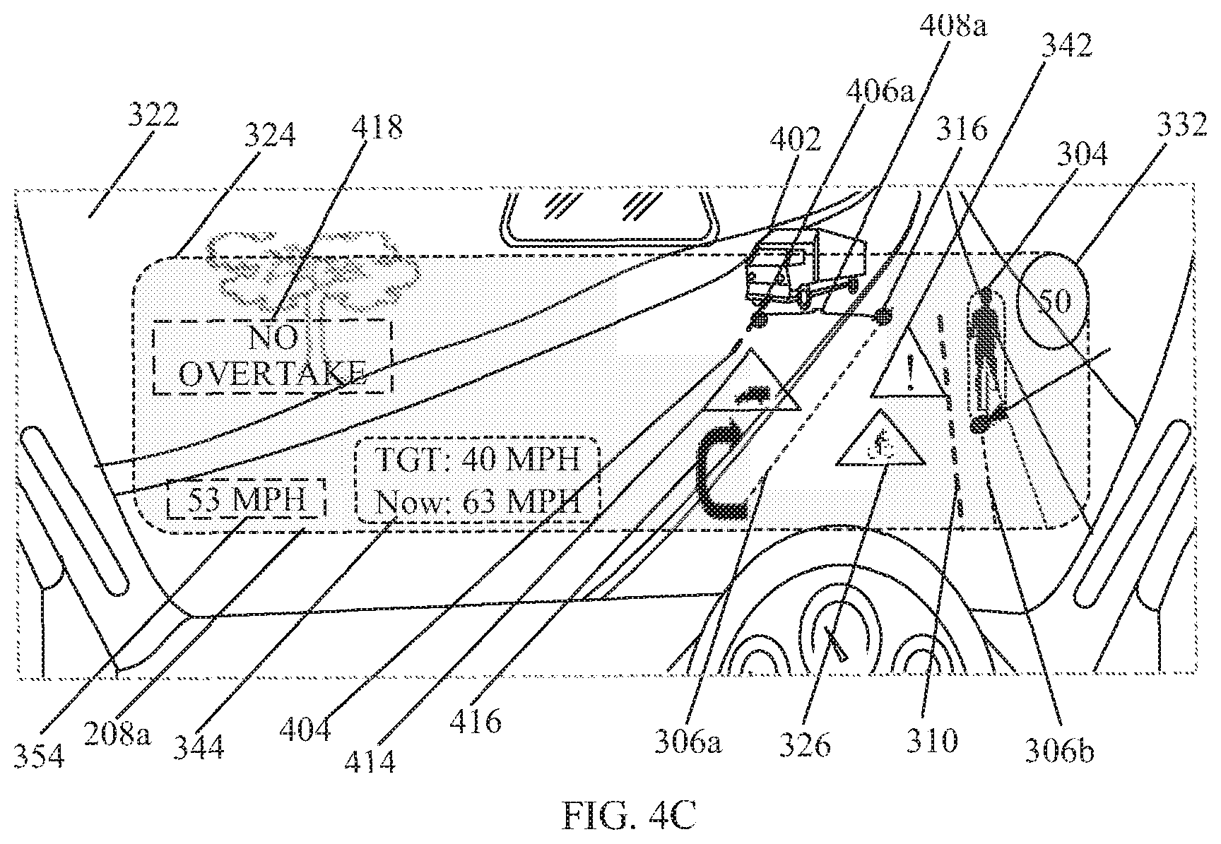 Patent US11780457 Figure 9 – System and method for providing driving assistance to safely overtake a vehicle