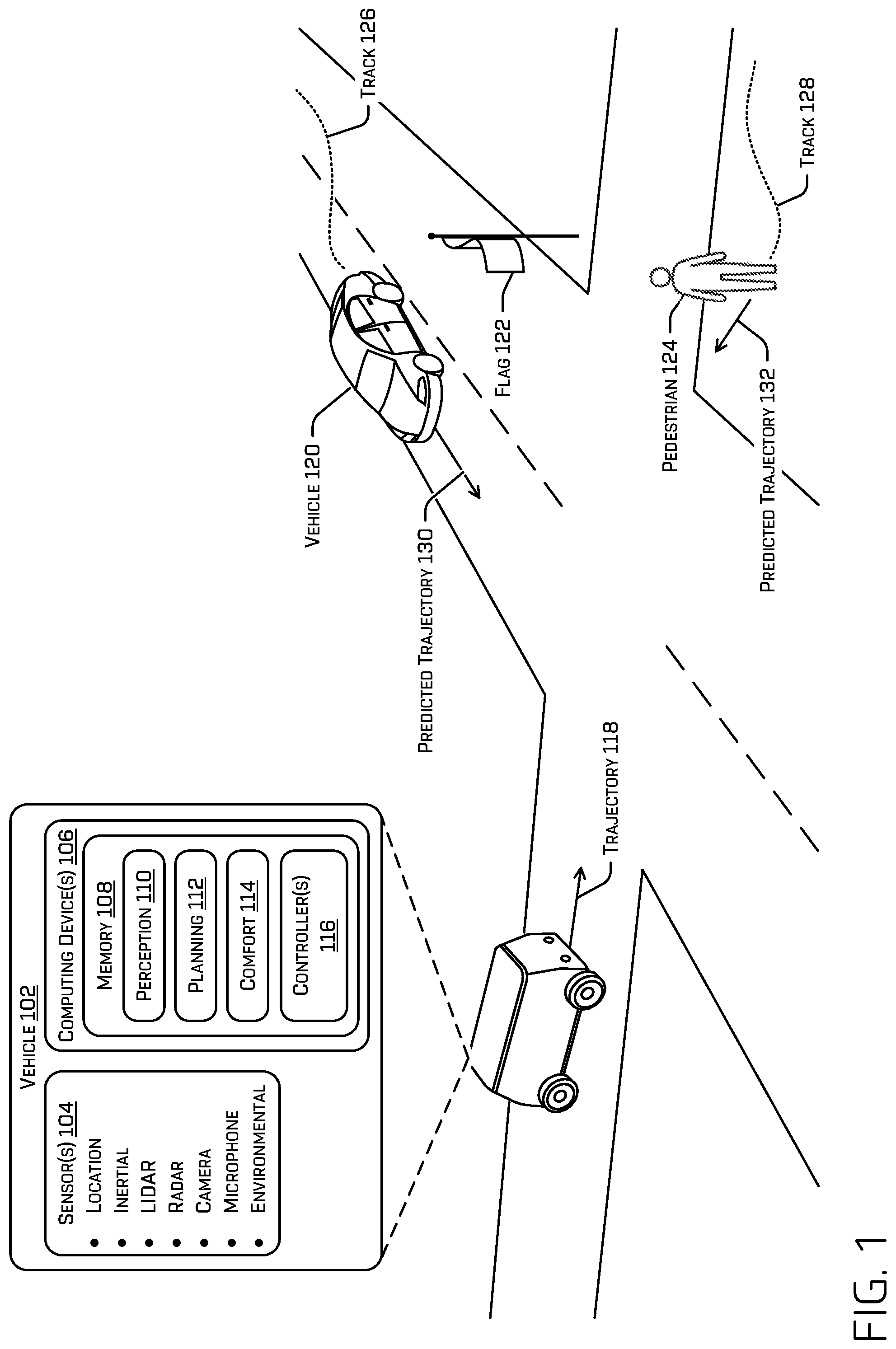 Patent US11780466 — Vehicle fleet remote ride comfort tuning management system — Figure 1