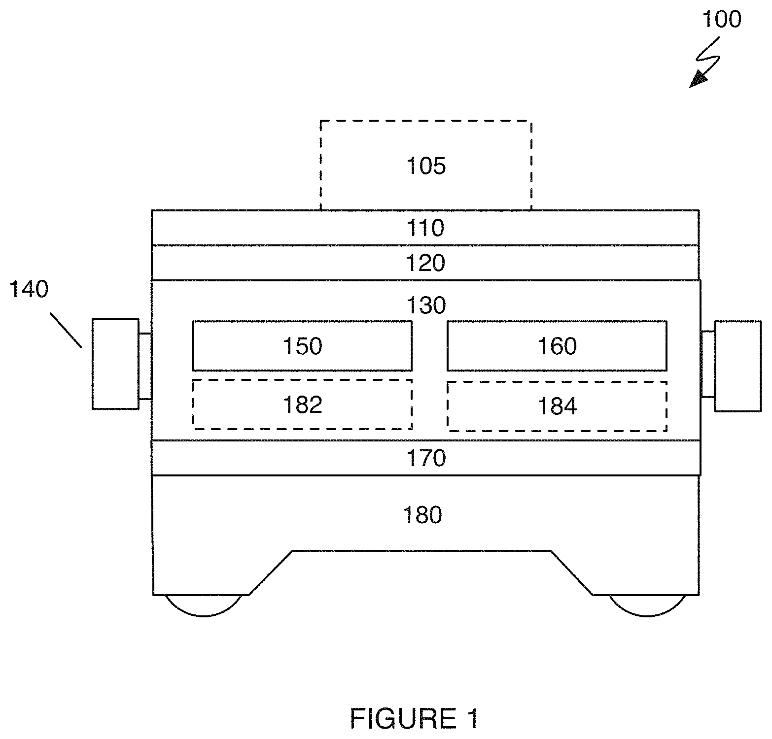 Patent US11780476 — Electric rail vehicle — Figure 1