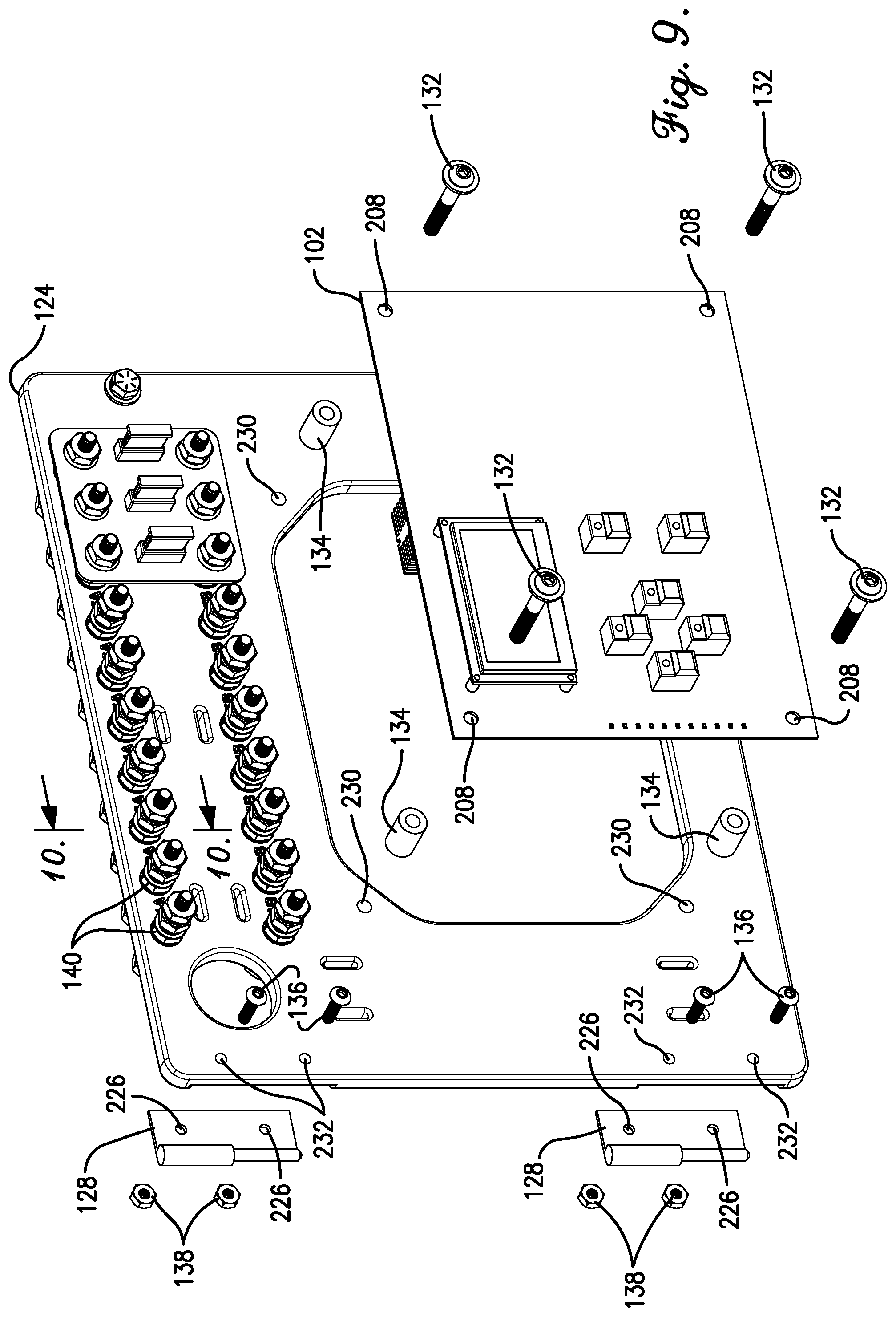 Patent US11780479 Figure 9 – Grade crossing gate arm position detection system