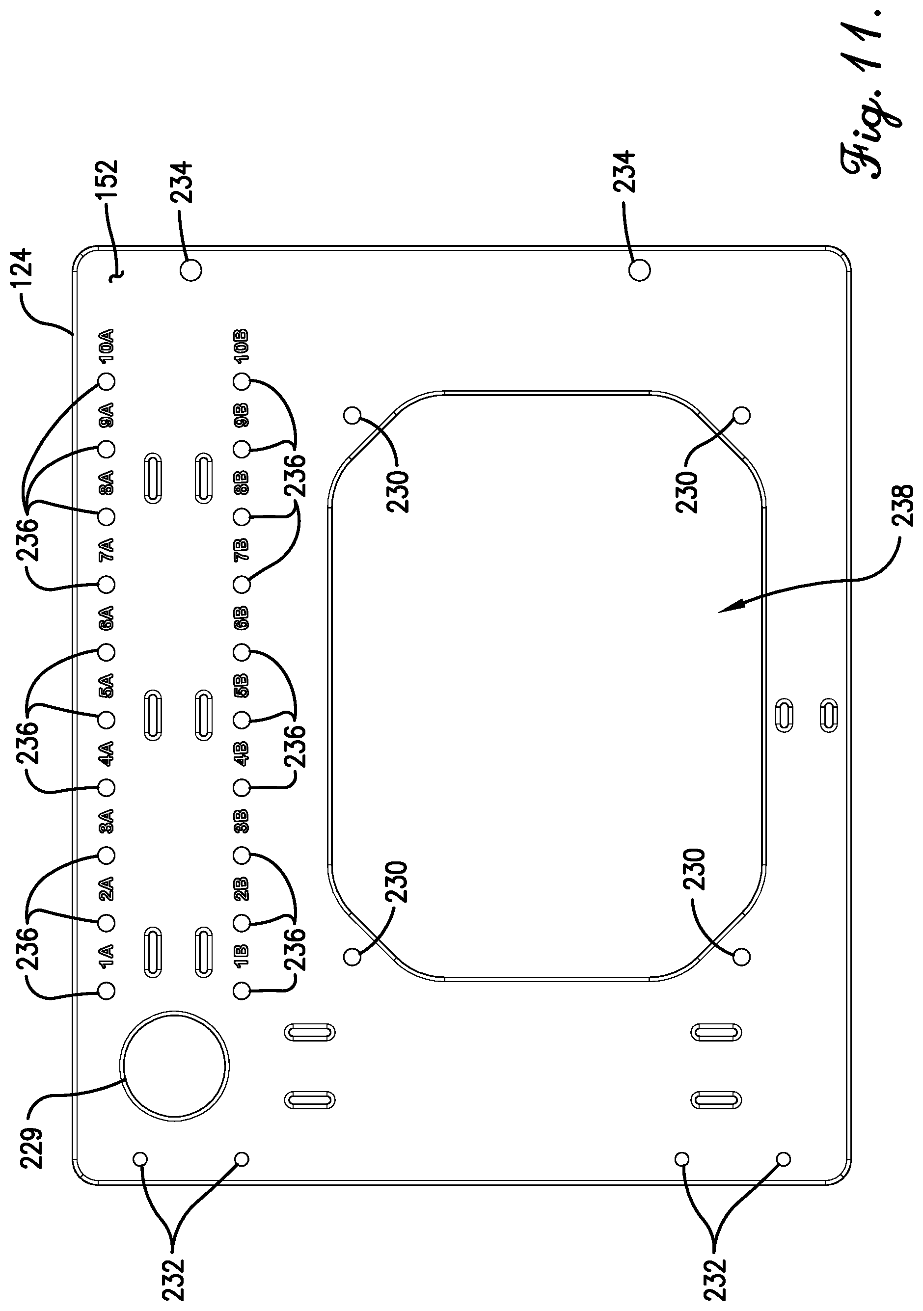 Patent US11780479 Figure 11 – Grade crossing gate arm position detection system