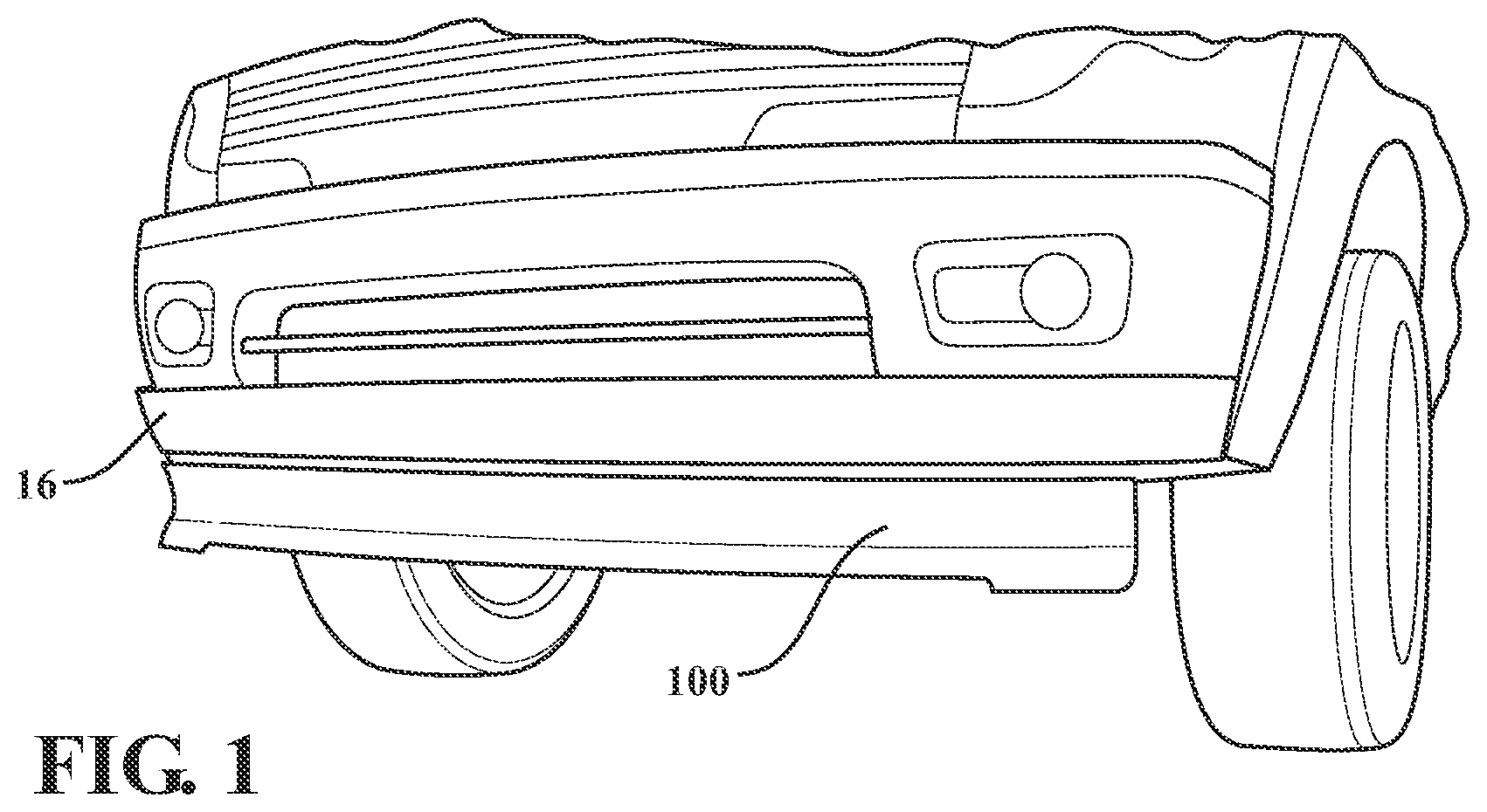 Patent US11780512 — Active front deflector — Figure 1