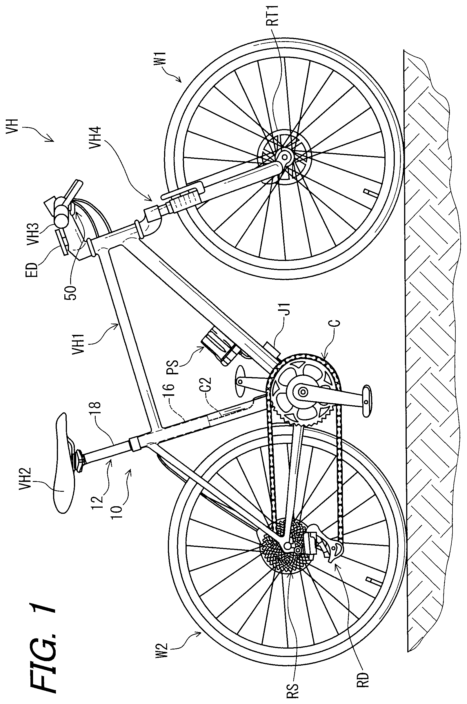 Patent US11780519 — Telescopic apparatus controller, telescopic apparatus operating system, and telescopic apparatus — Figure 1