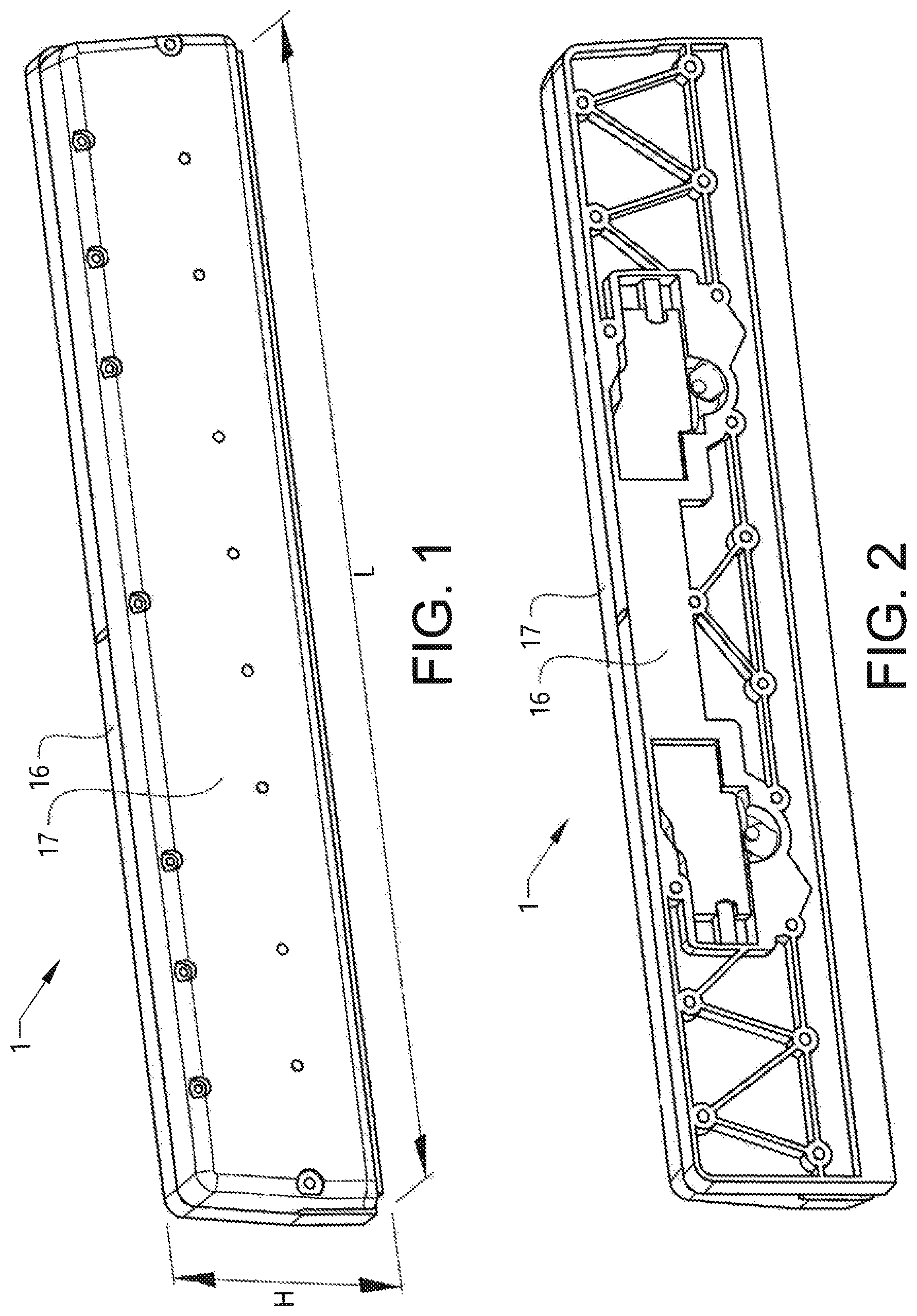 Patent US11780543 — Device for controlling pitch, roll and/or steering of a boat — Figure 1