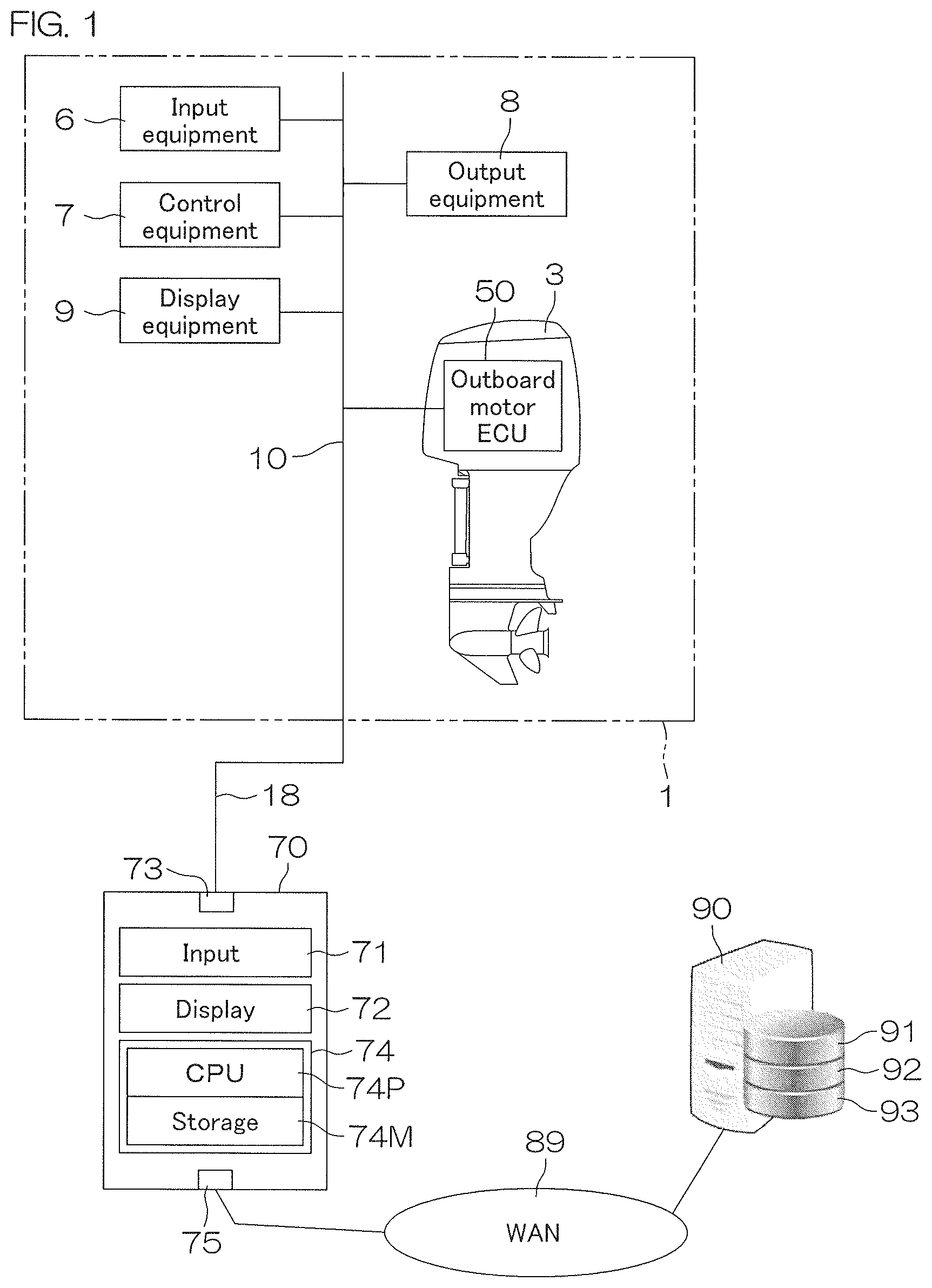 Patent US11780544 — Rigging equipment diagnostic device — Figure 1