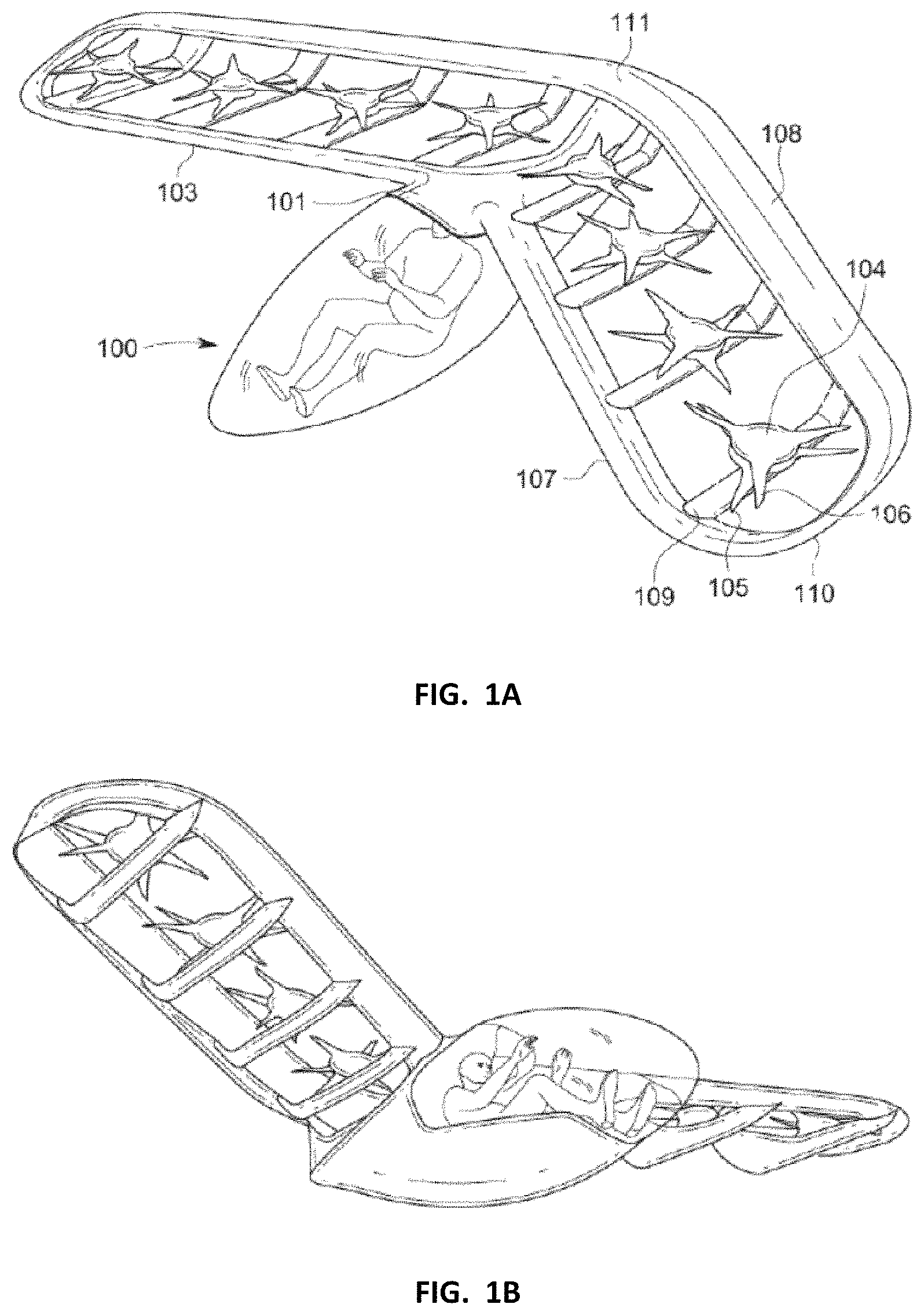 Patent US11780572 — VTOL aircraft using fixed forward canted rotors to simulate rigid wing dynamics — Figure 1