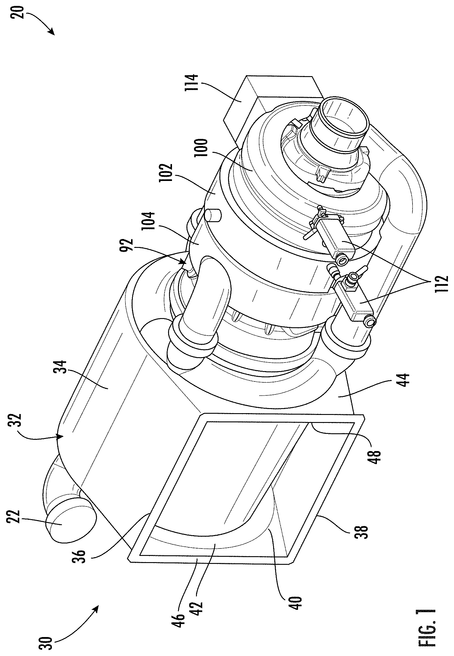 Patent US11780592 — Environmental control system pack — Figure 1