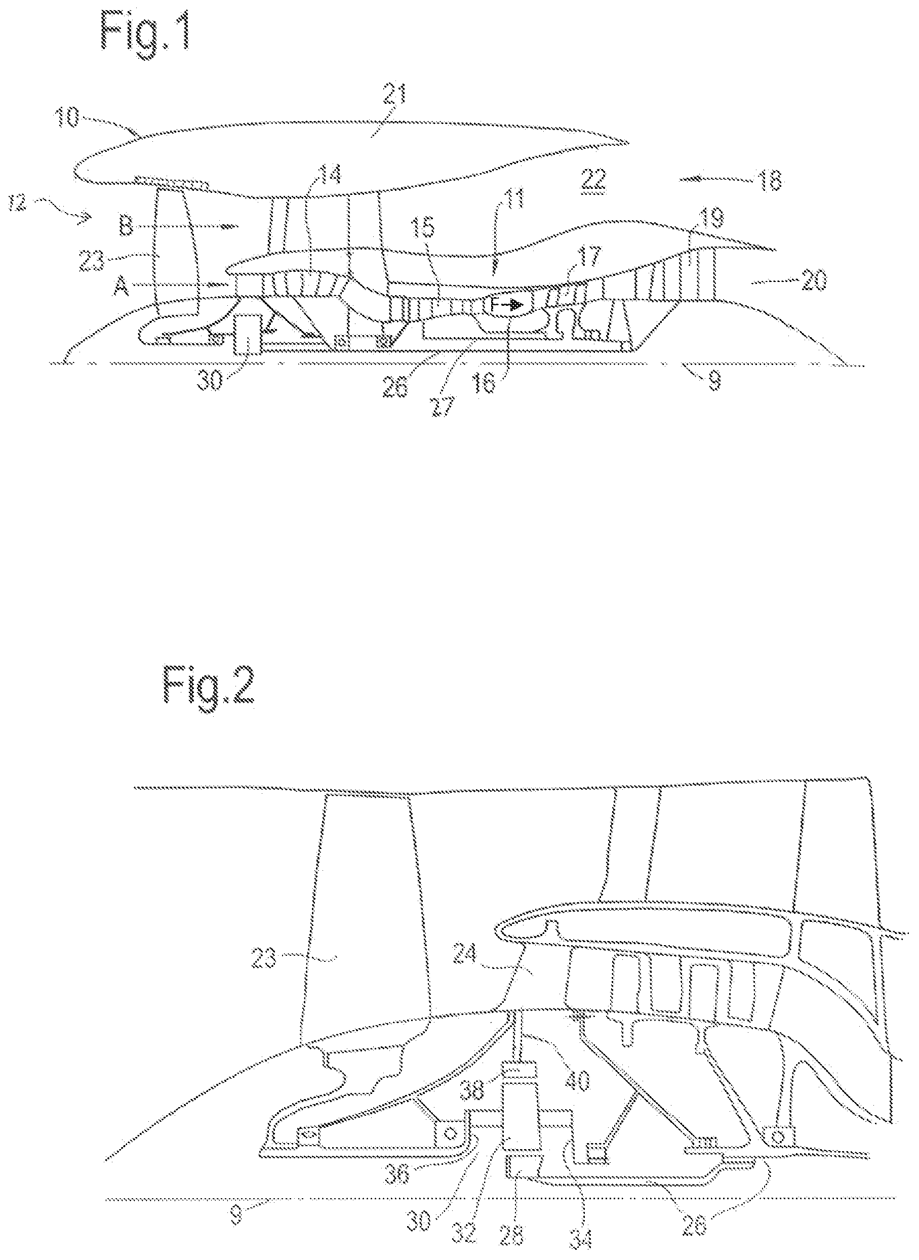 Patent US11780597 — Aircraft propulsion — Figure 1