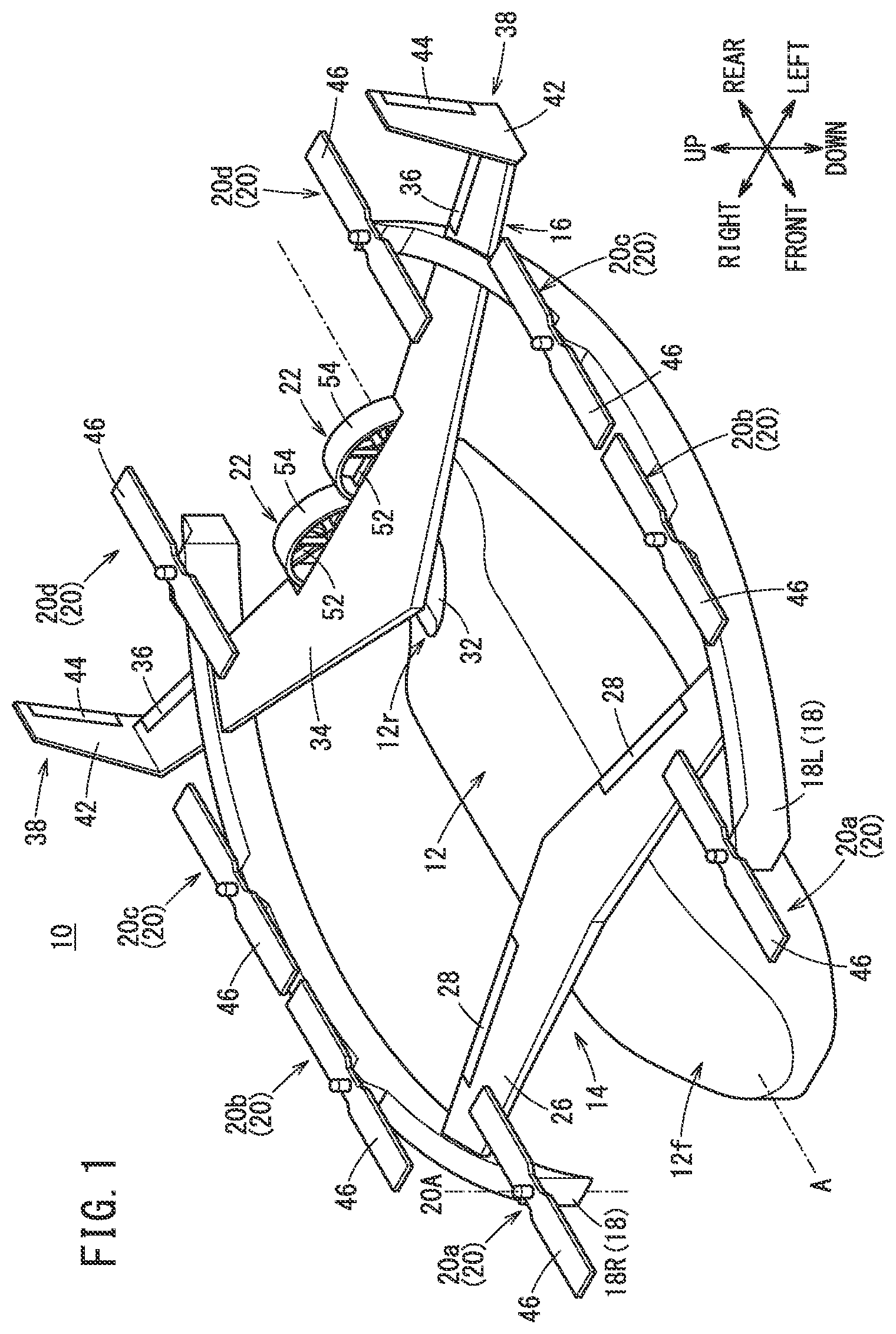 Patent US11780598 — Aircraft — Figure 1
