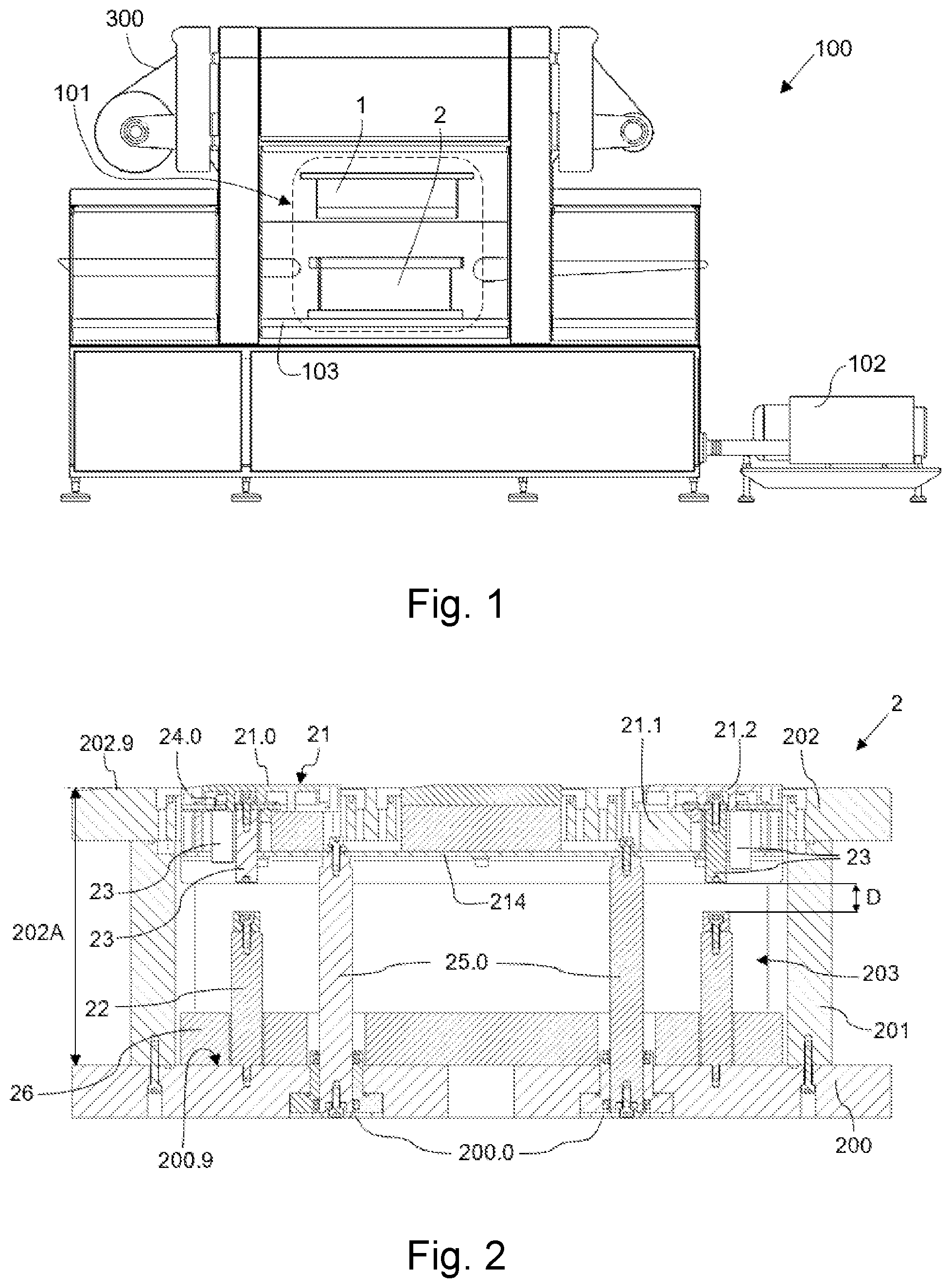 Patent US11780615 — Thermosealing machine for packaging products — Figure 1