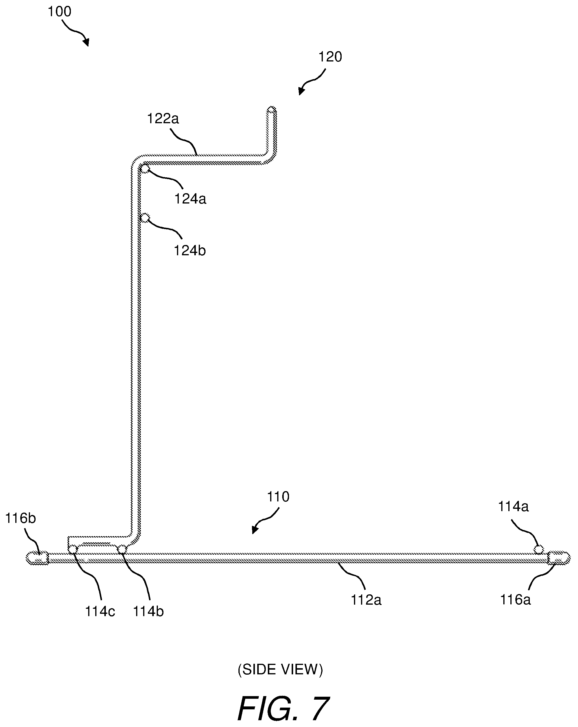 Patent US11780630 Figure 7 – Bag rack and method of using same
