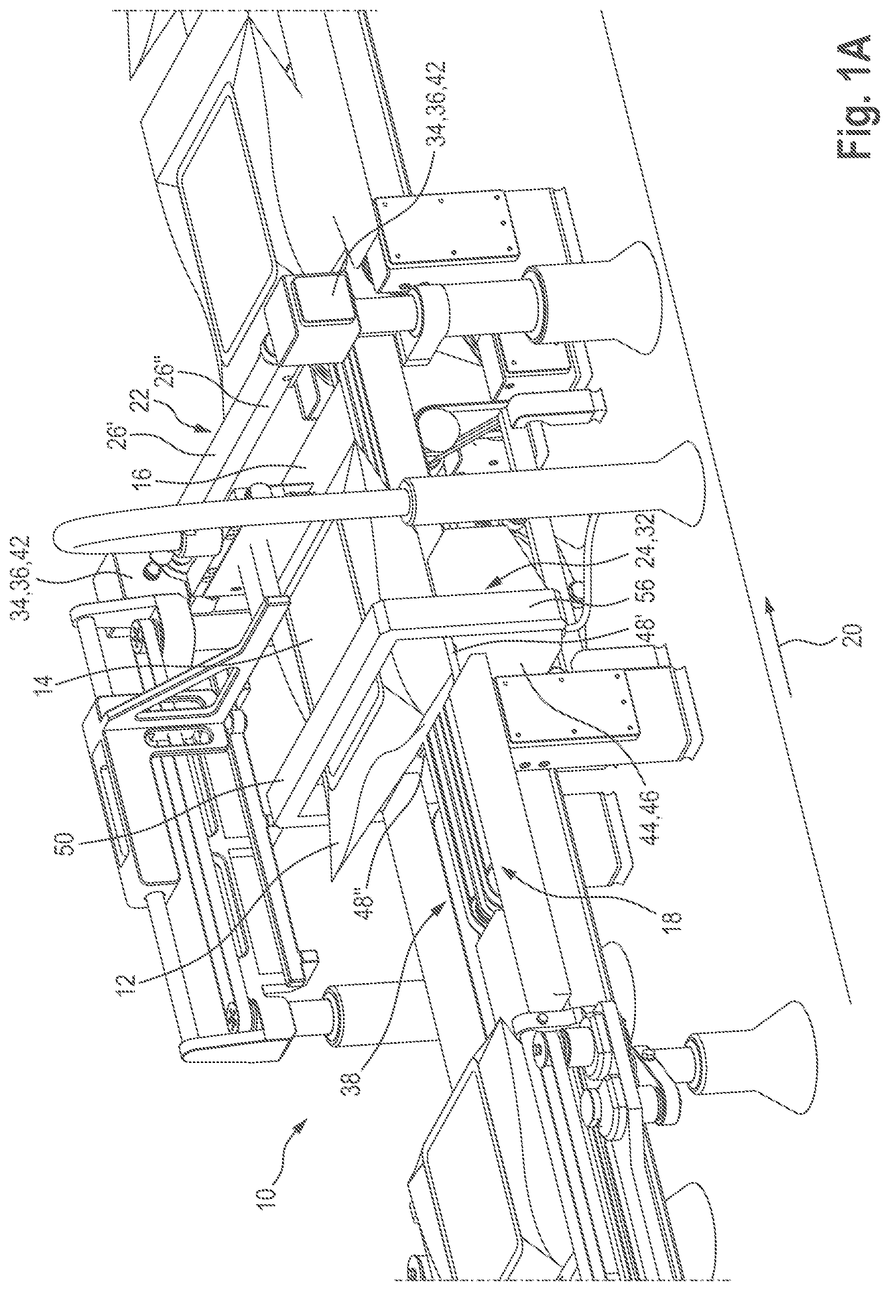 Patent US11780631 — Unpacking system for an object, in particular a pharmaceutical or cosmetic object, packed in an item of packaging, in particular a pouch — Figure 1