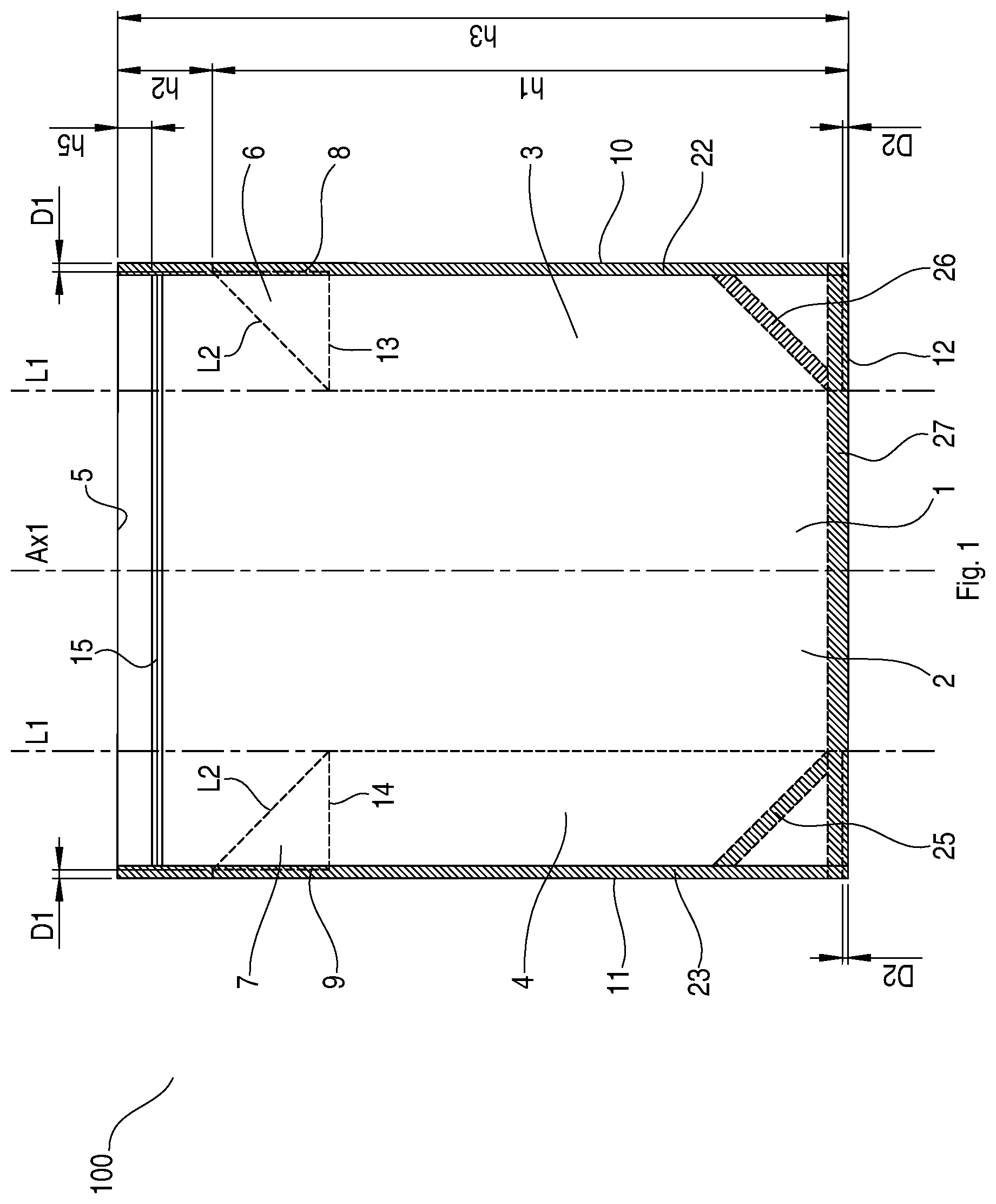 Patent US11780646 — Production of airtight packages with side gussets — Figure 1