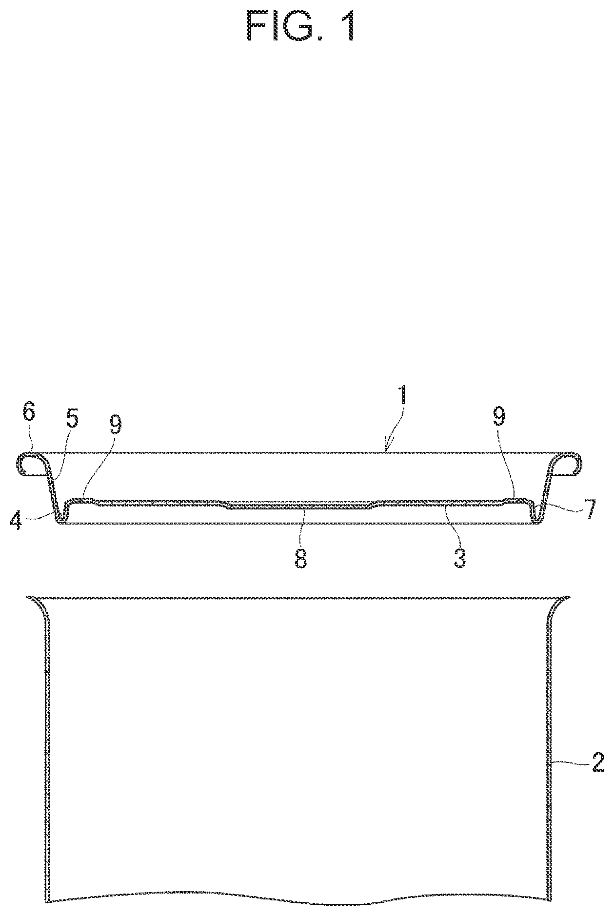 Patent US11780662 — Can lid — Figure 1