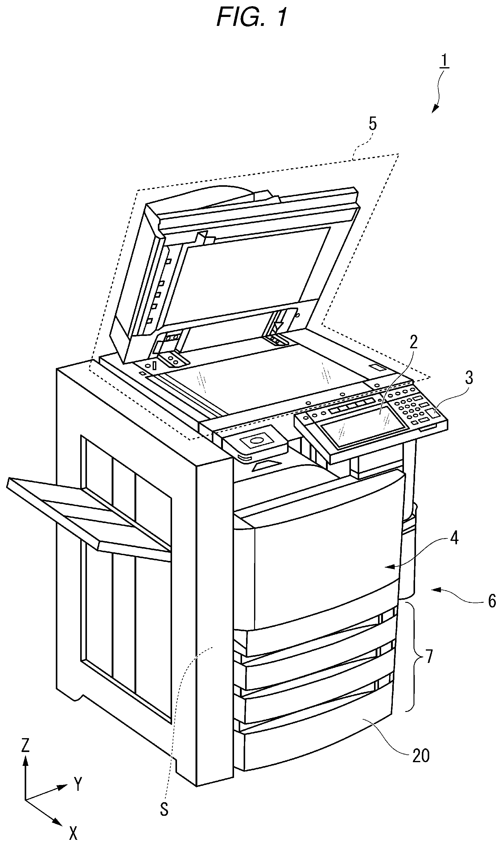 Patent US11780691 — Image processing apparatus — Figure 1