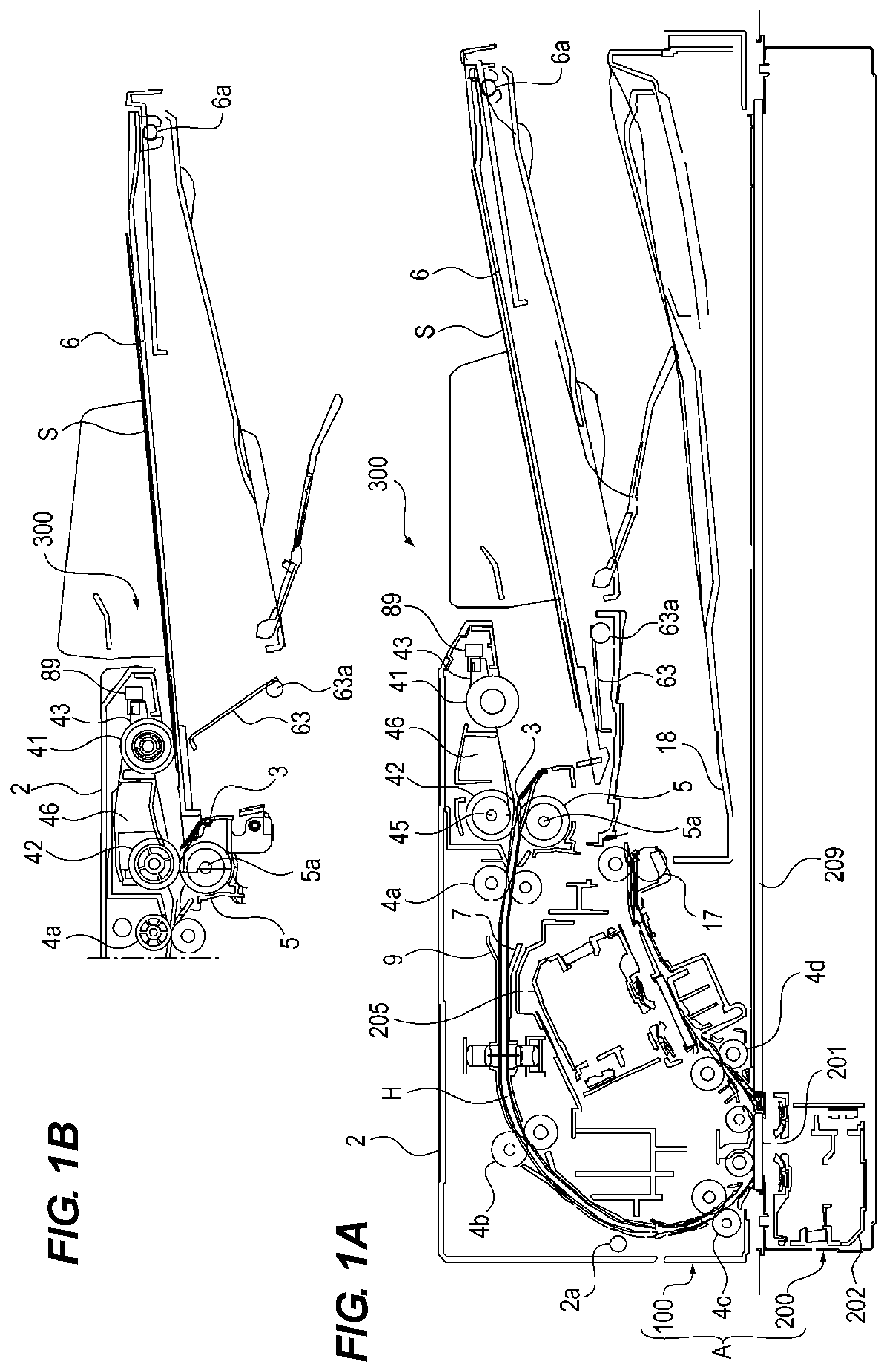 Patent US11780693 — Sheet feeding apparatus, image reading apparatus, and image forming apparatus — Figure 1
