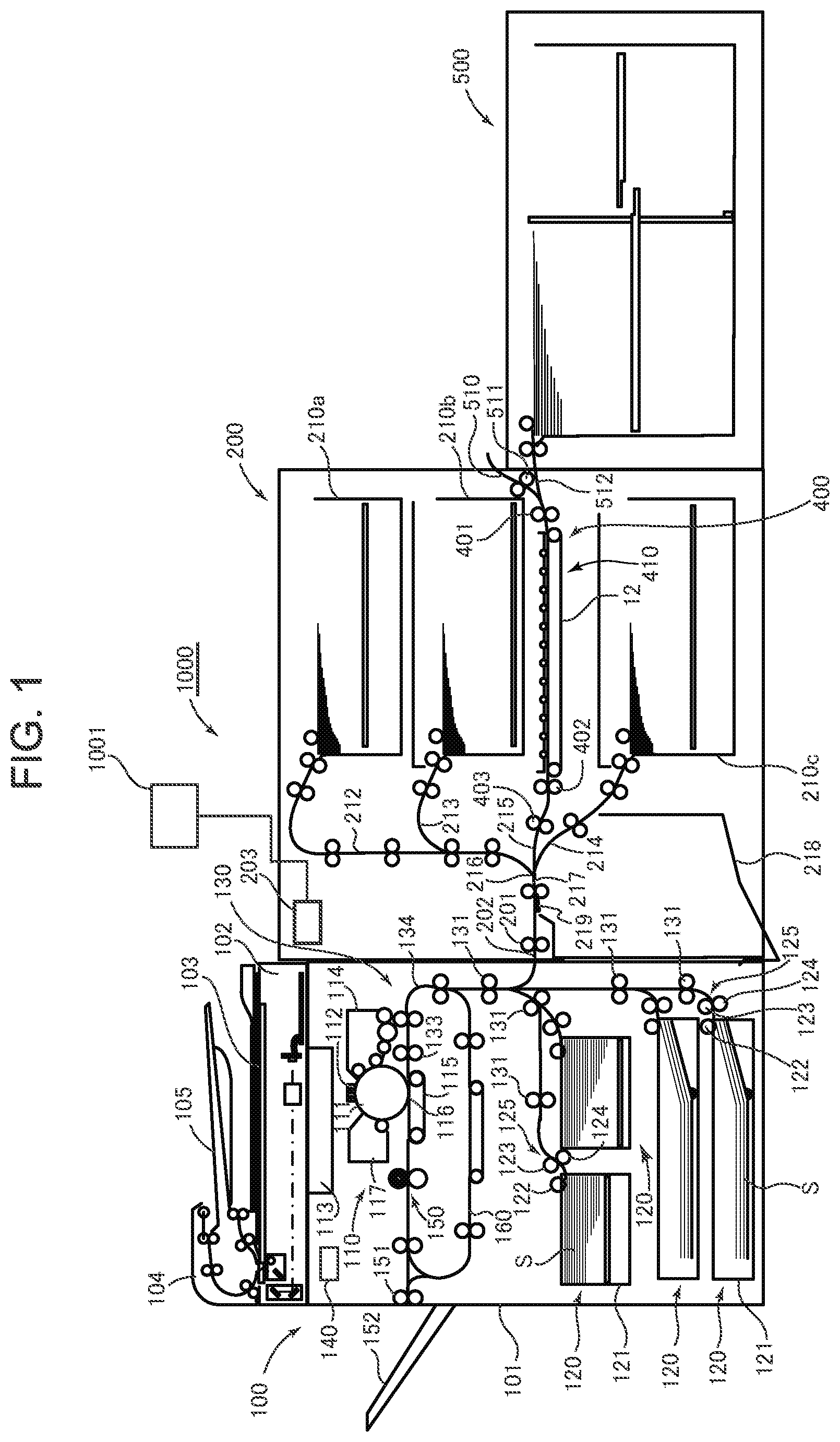 Patent US11780694 — Sheet conveying apparatus — Figure 1