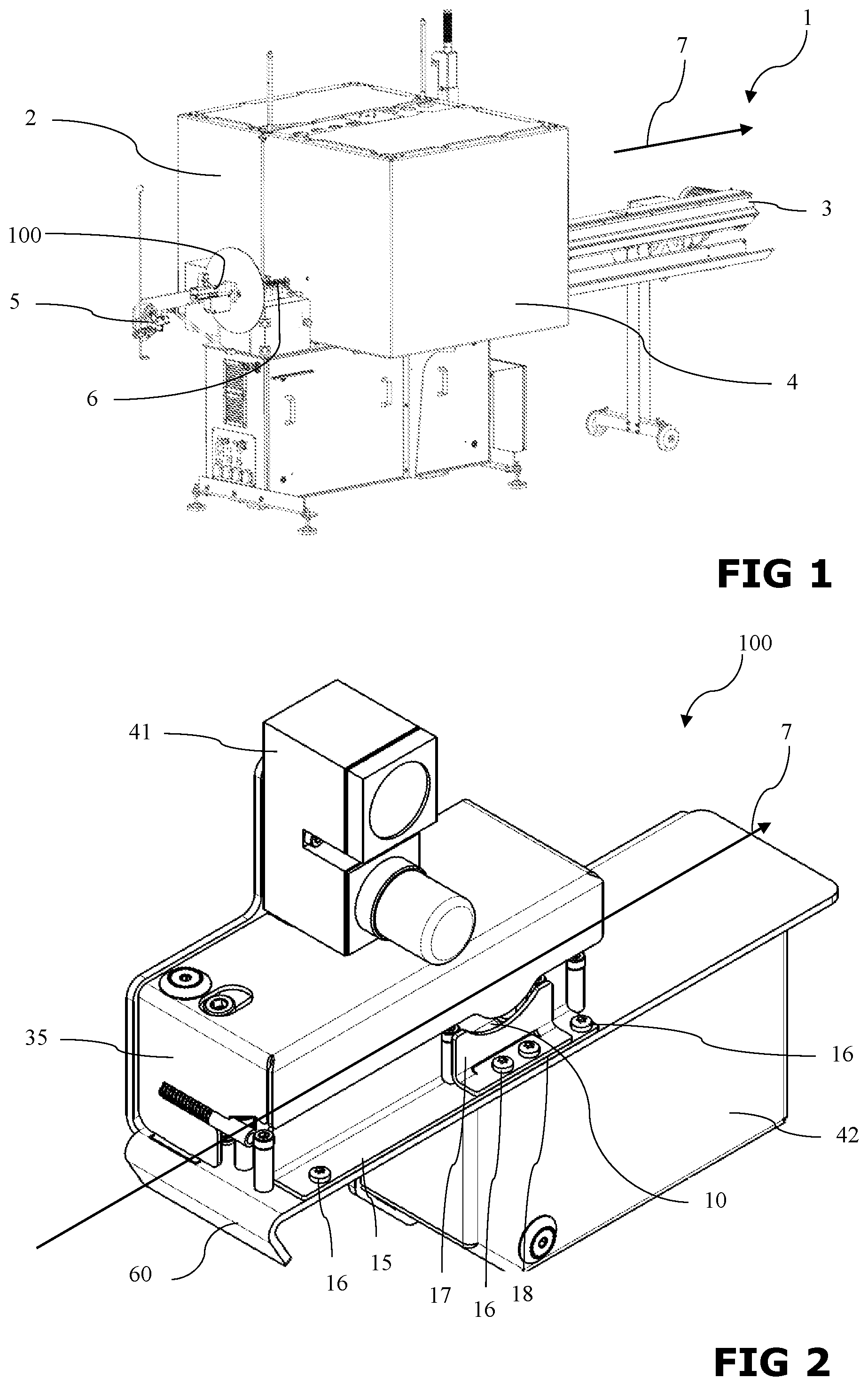 Patent US11780702 — Device and method for braking a conductor — Figure 1