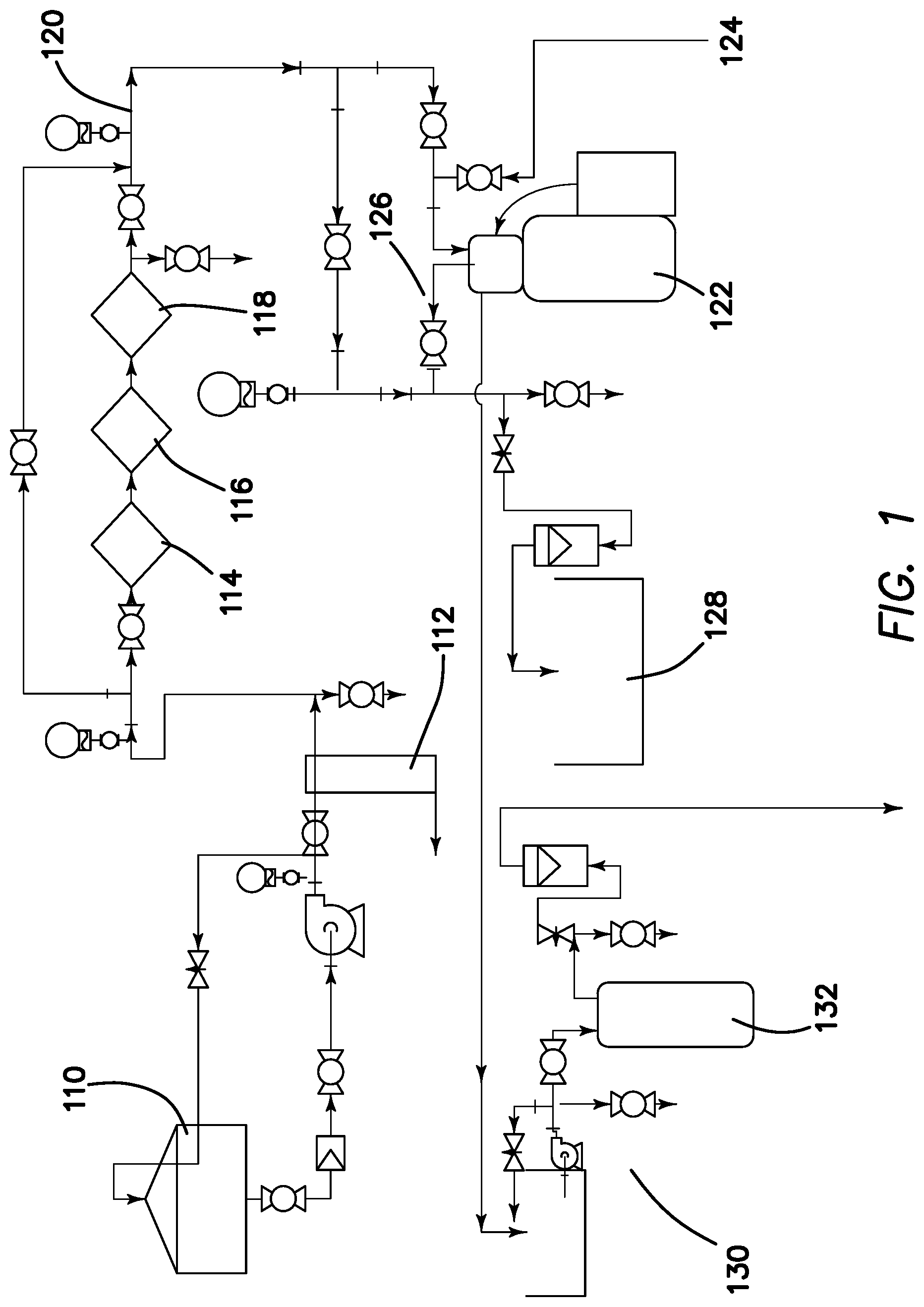 Patent US11780753 — Destruction of PFAS via an oxidation process and apparatus suitable for transportation to contaminated sites — Figure 1