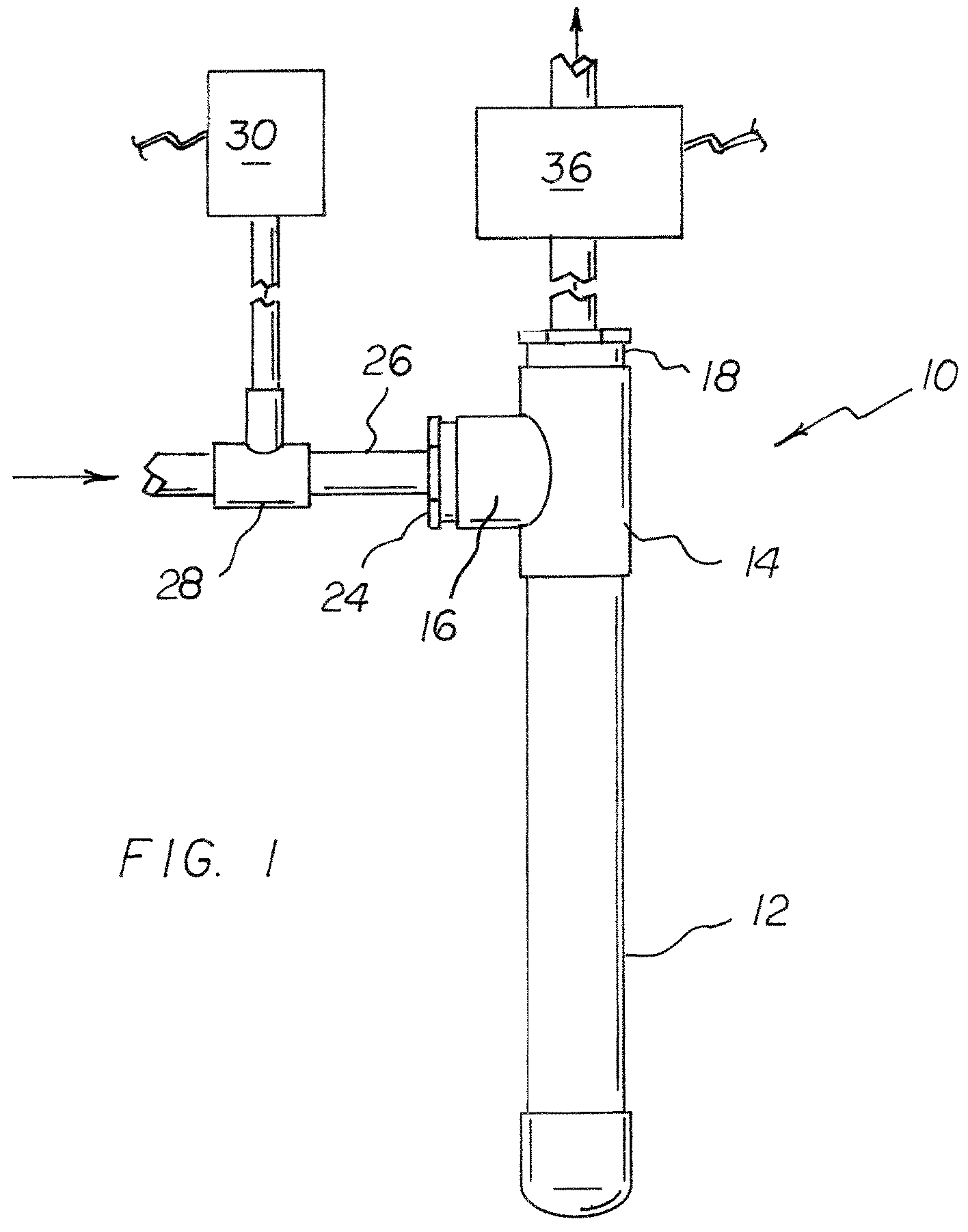 Patent US11780755 — Vortex flow inducer and ozone dissolution chamber having the same — Figure 1