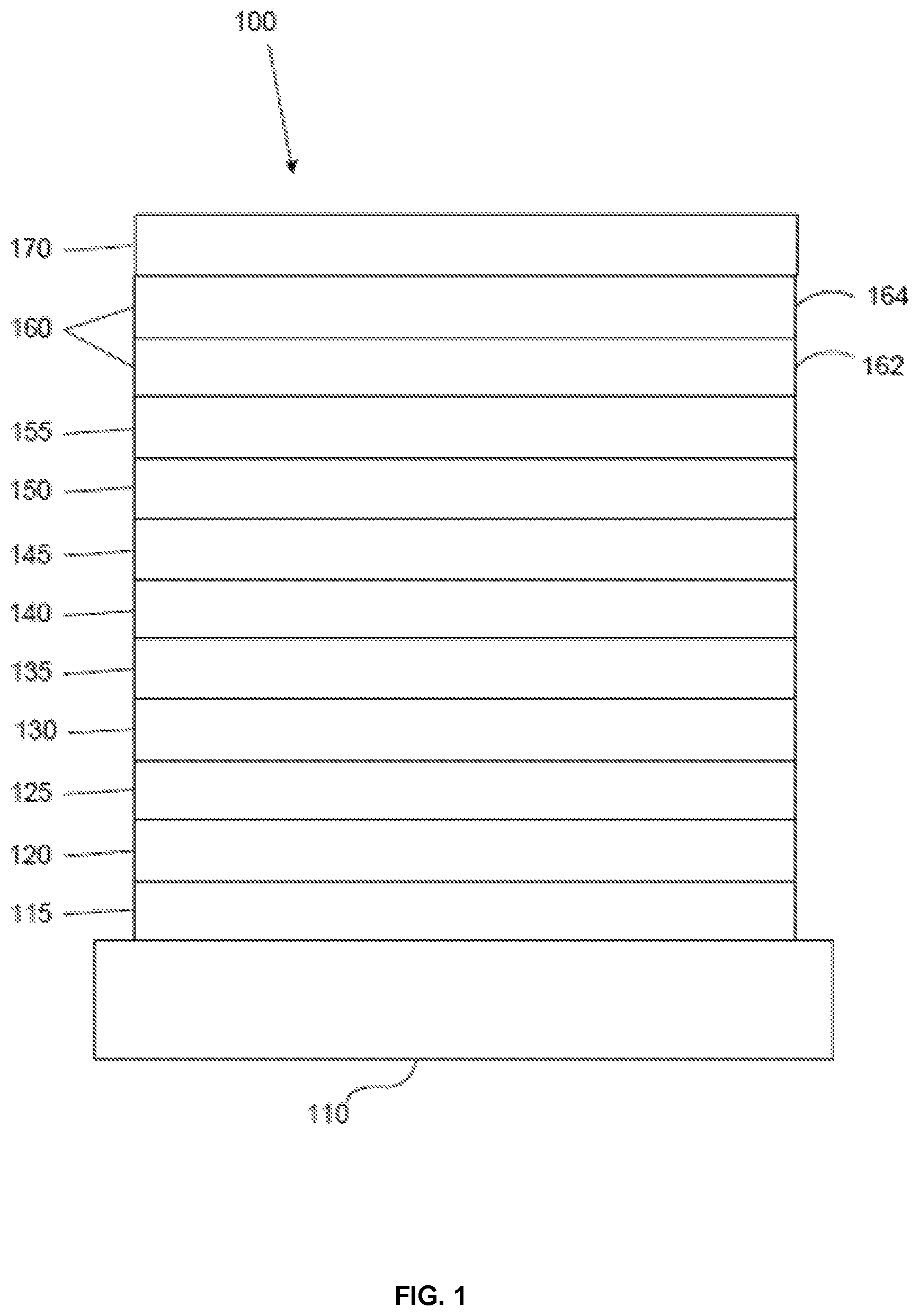 Patent US11780865 Figure 1 – Organic electroluminescent materials and devices