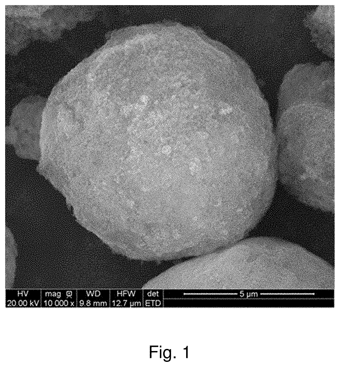 Patent US11781020 — Silica-graphenic carbon composite particles and elastomeric materials including such particles — Figure 1