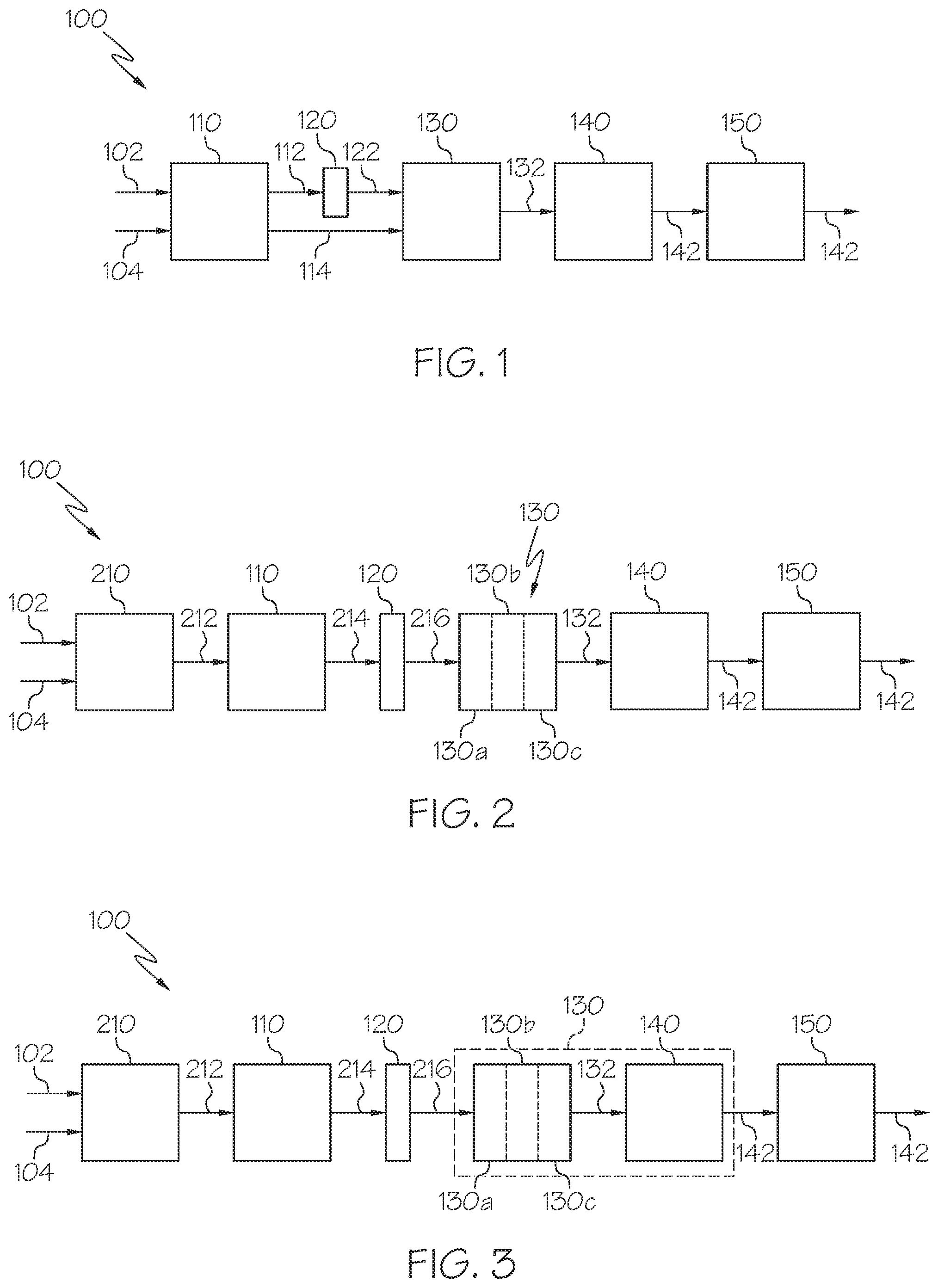 Patent US11781074 — Conversion of an aerosolized and charged hydrocarbon stream to lower boiling point hydrocarbons — Figure 1