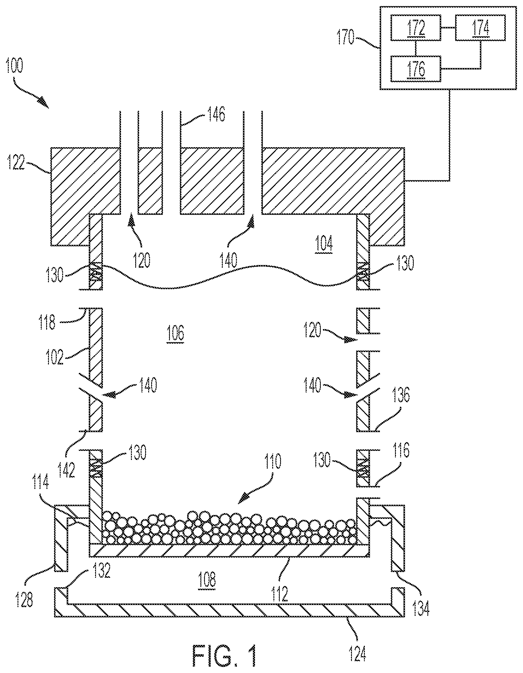 Patent US11781100 Figure 1 – All-in-one bioreactor for therapeutic cells manufacturing