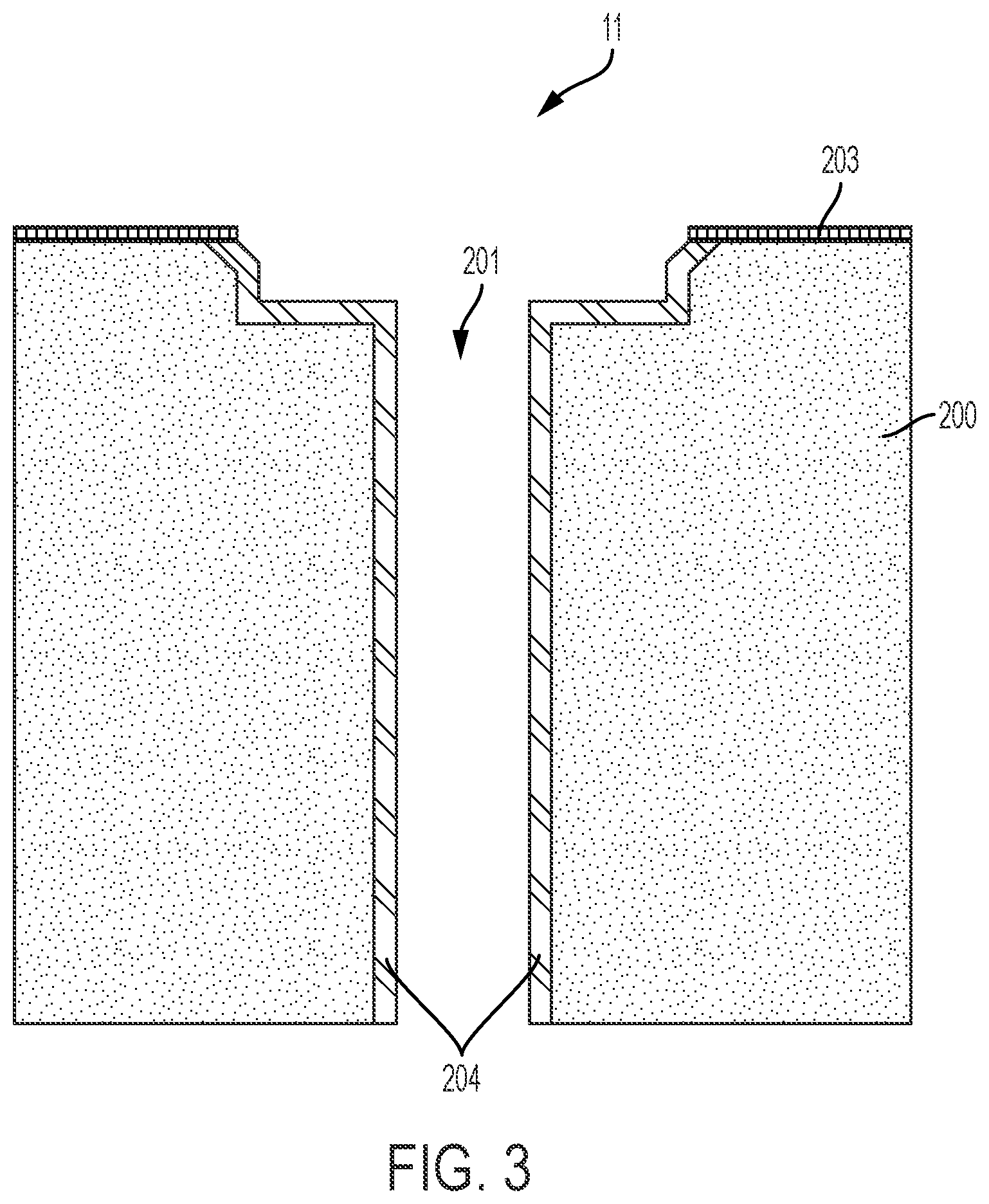 Patent US11781166 Figure 4 – Cell culturing structure including growth medium and non-growth medium