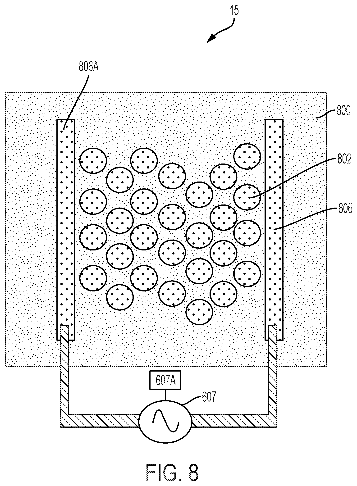 Patent US11781166 Figure 9 – Cell culturing structure including growth medium and non-growth medium
