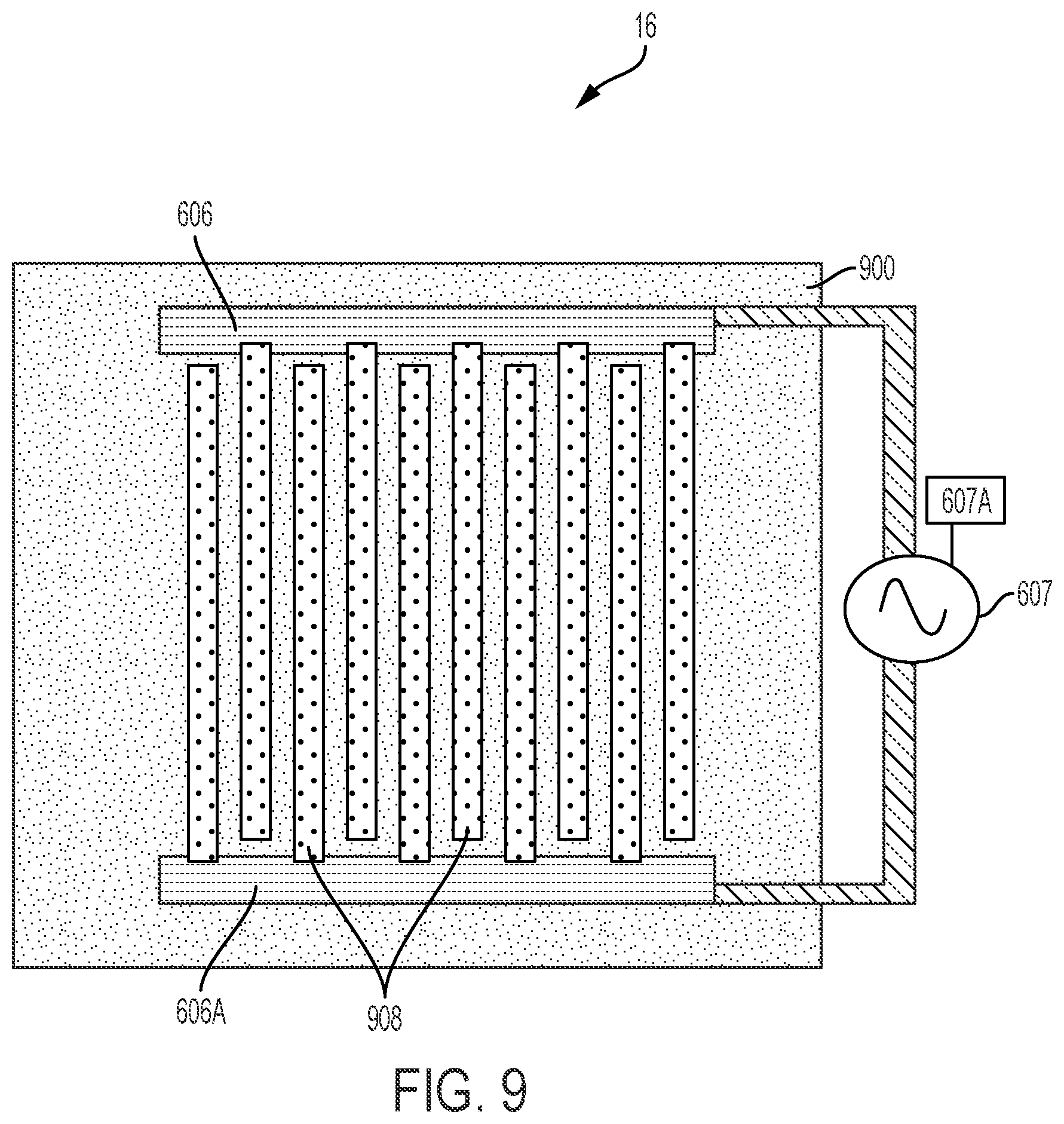 Patent US11781166 Figure 10 – Cell culturing structure including growth medium and non-growth medium