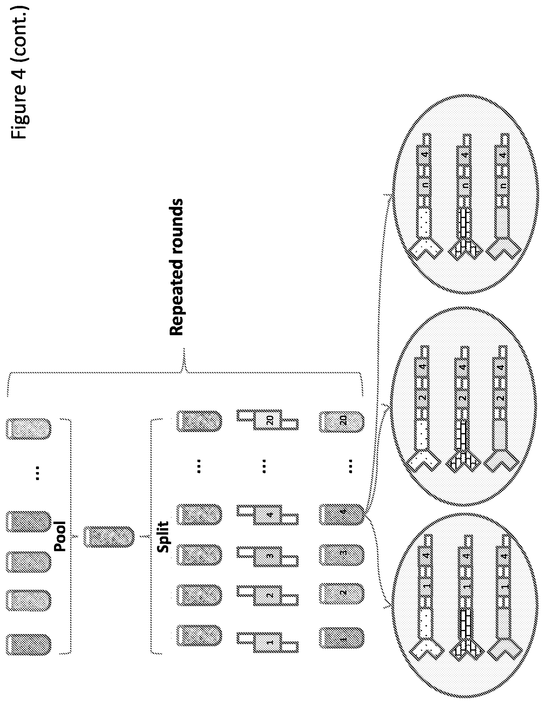 Patent US11781171 Figure 5 – Methods of identifying multiple epitopes in cells