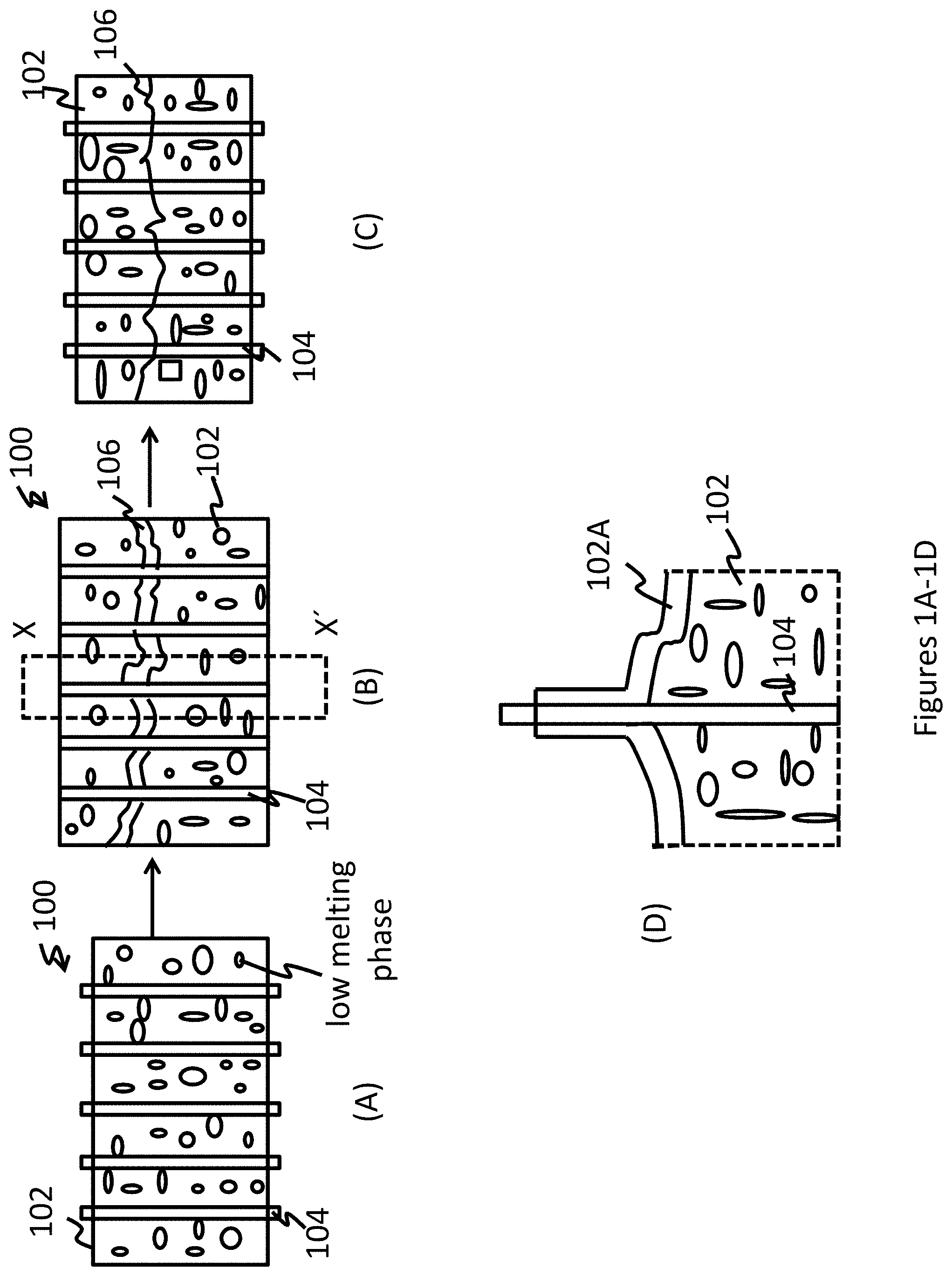 Patent US11781206 — Self-repairing metal alloy matrix composites, methods of manufacture and use thereof and articles comprising the same — Figure 1